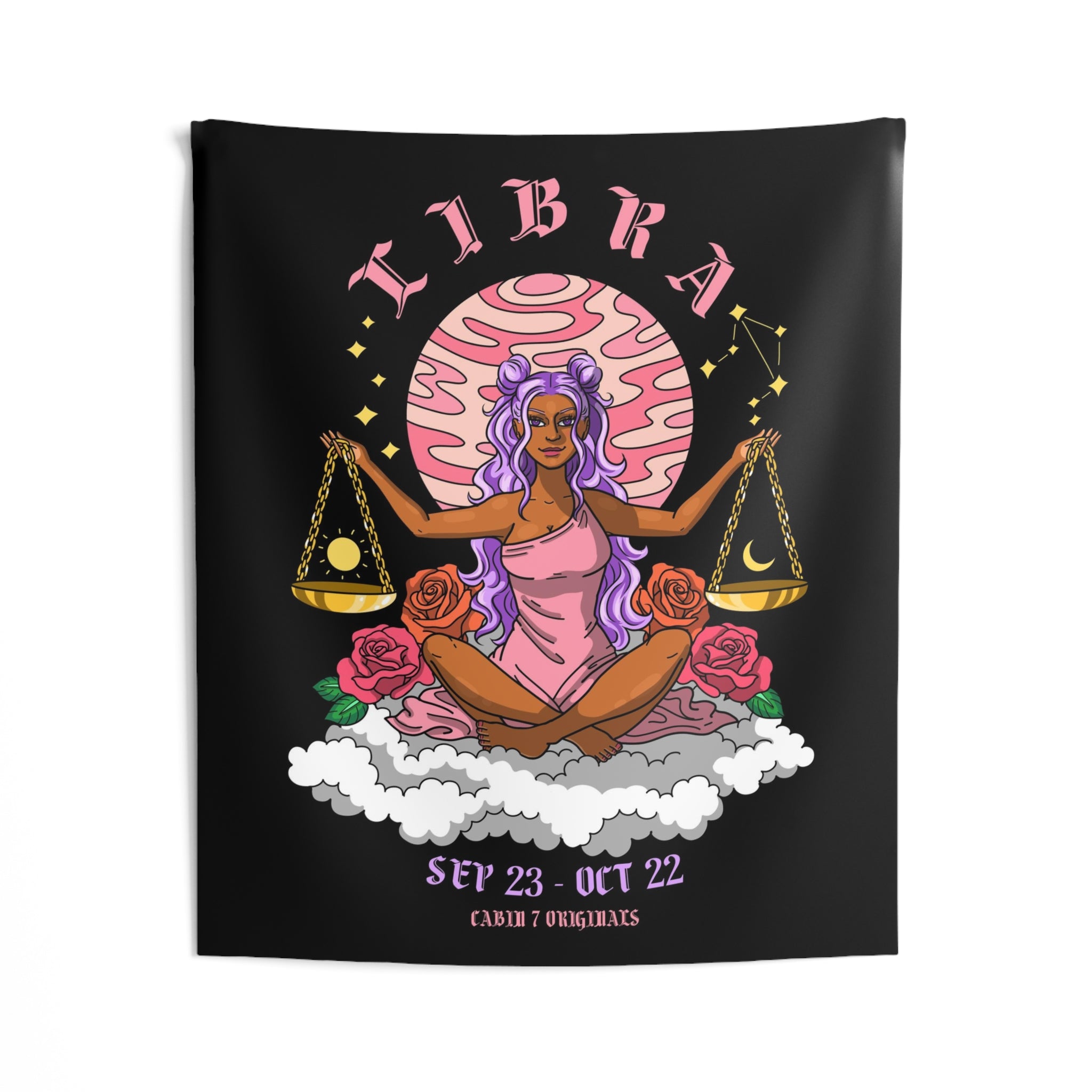 Libra best sale wall tapestry