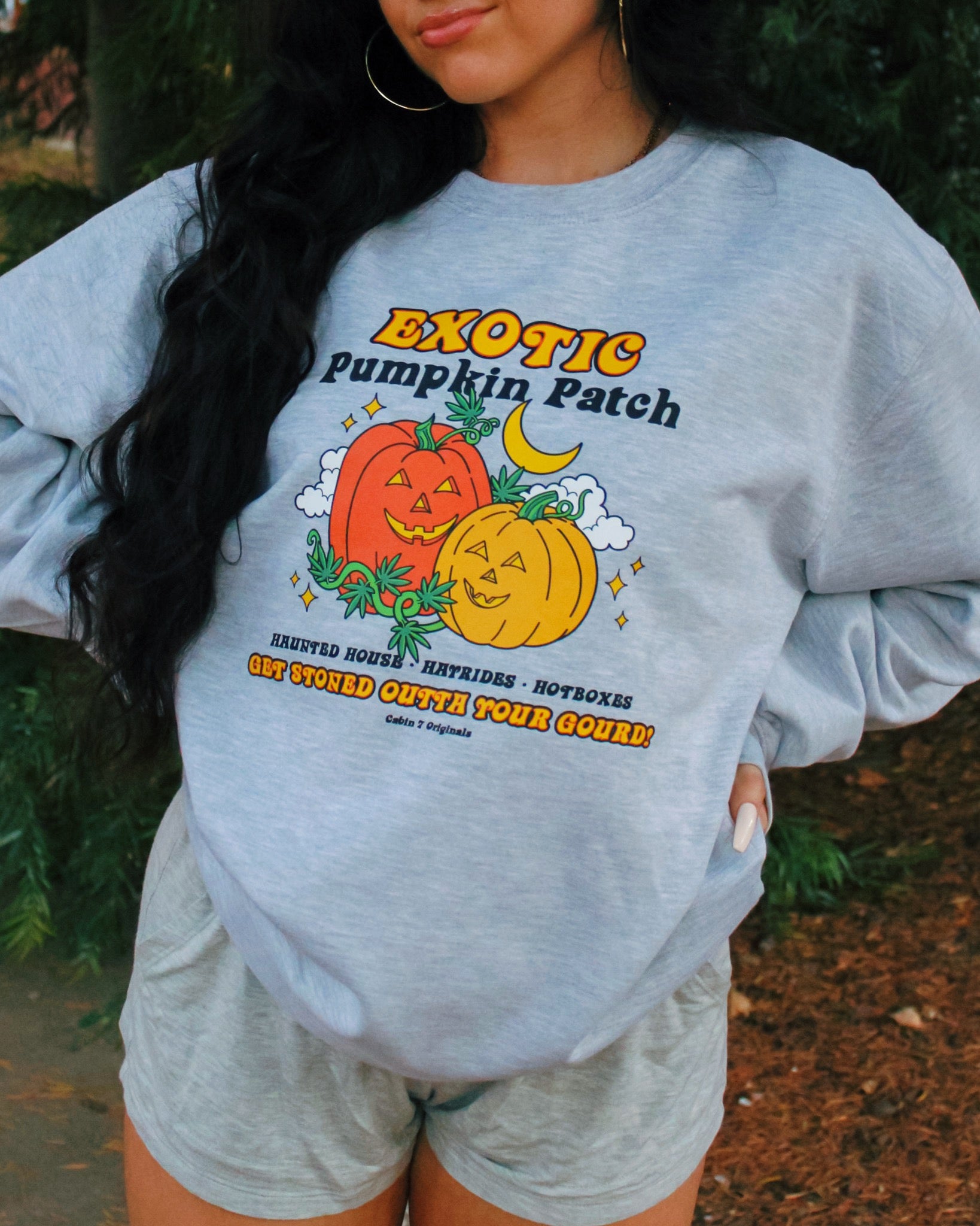 Exotic Pumpkin Patch Sweatshirt