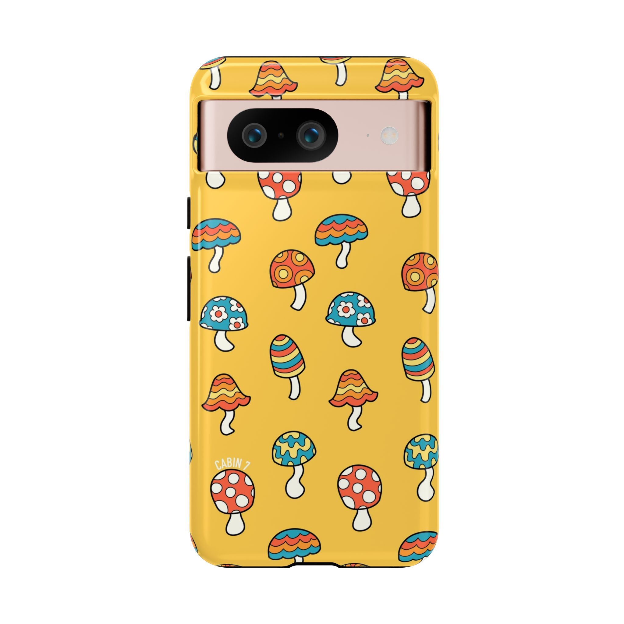 Golden Shrooms Phone Case