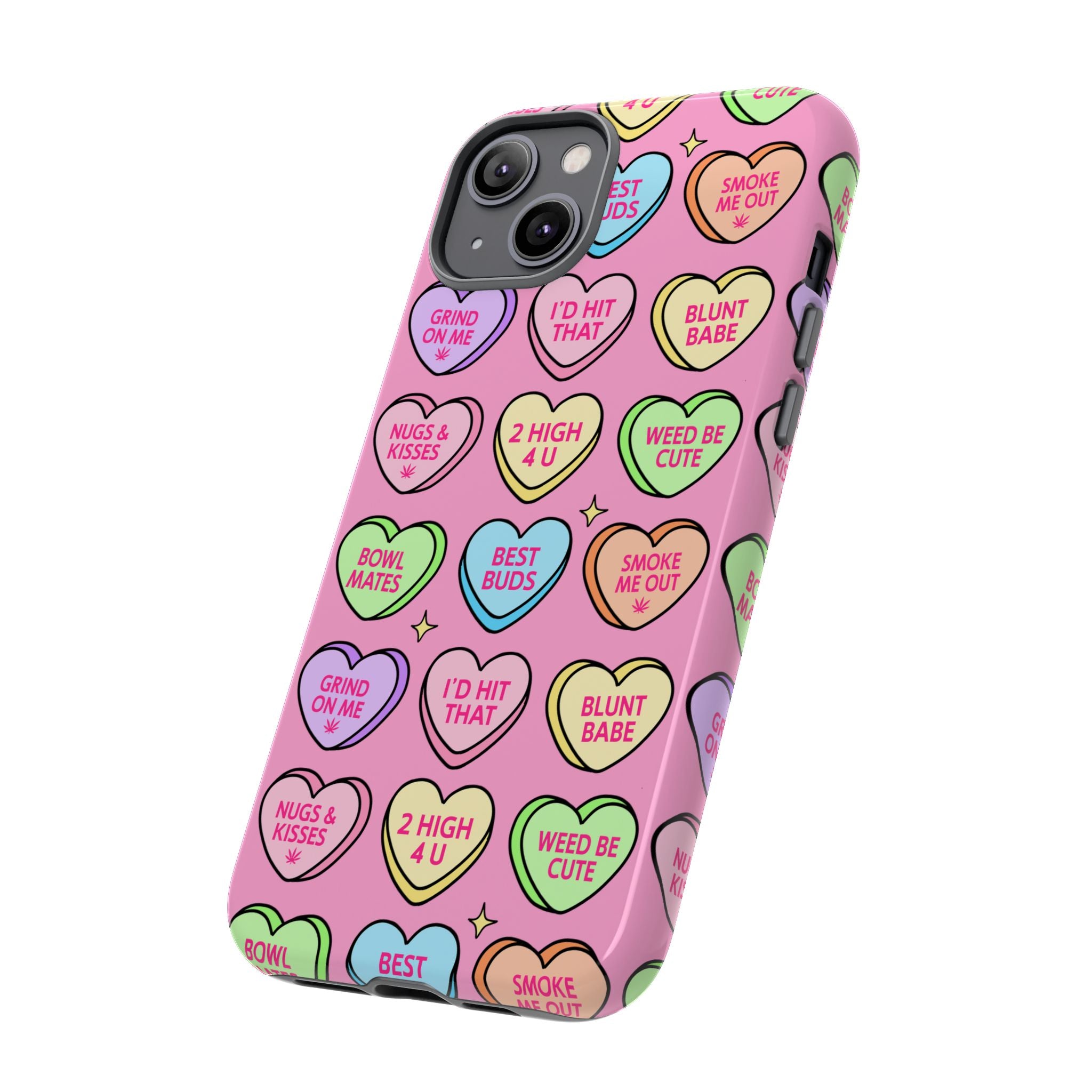 Candy Hearts Phone Case