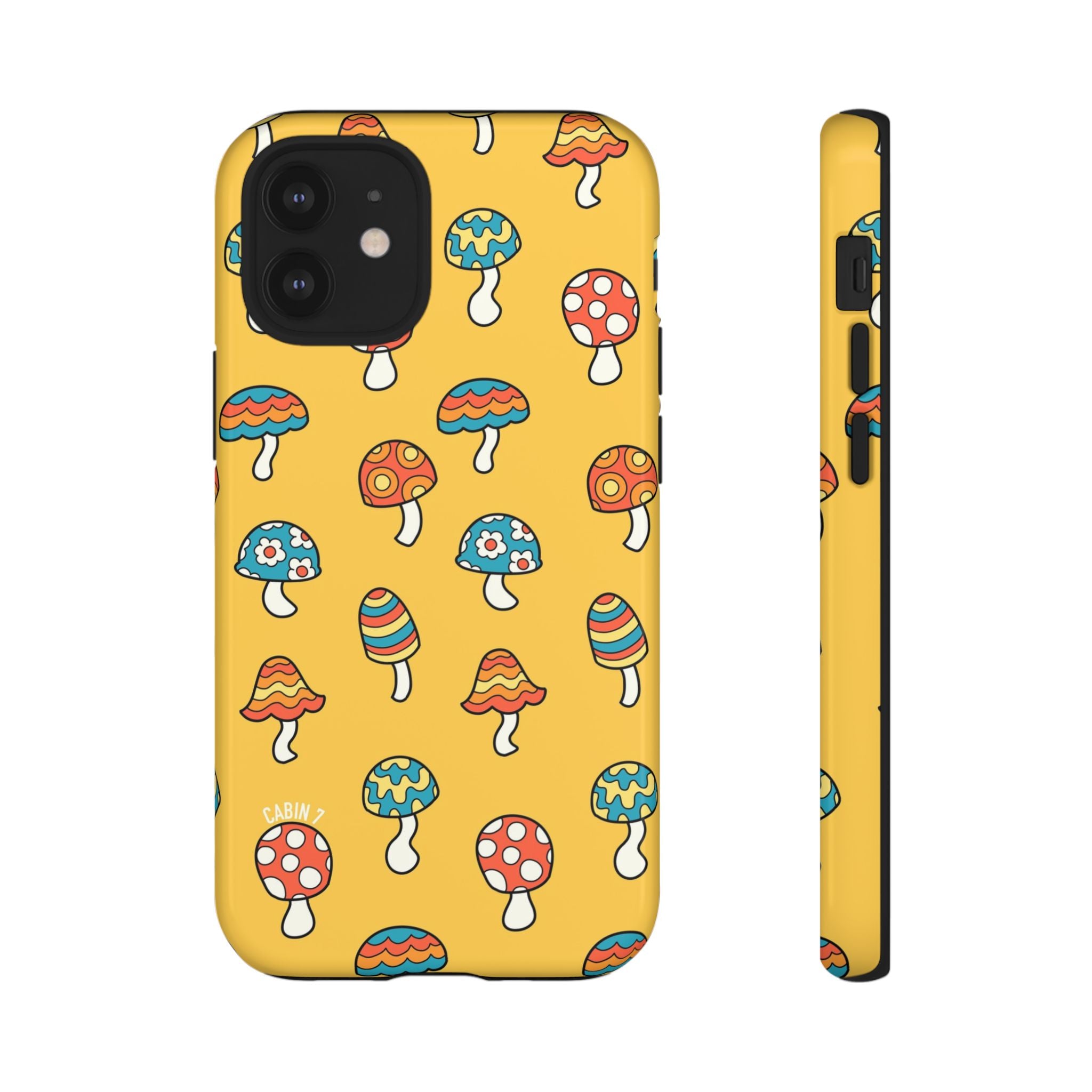 Golden Shrooms Phone Case