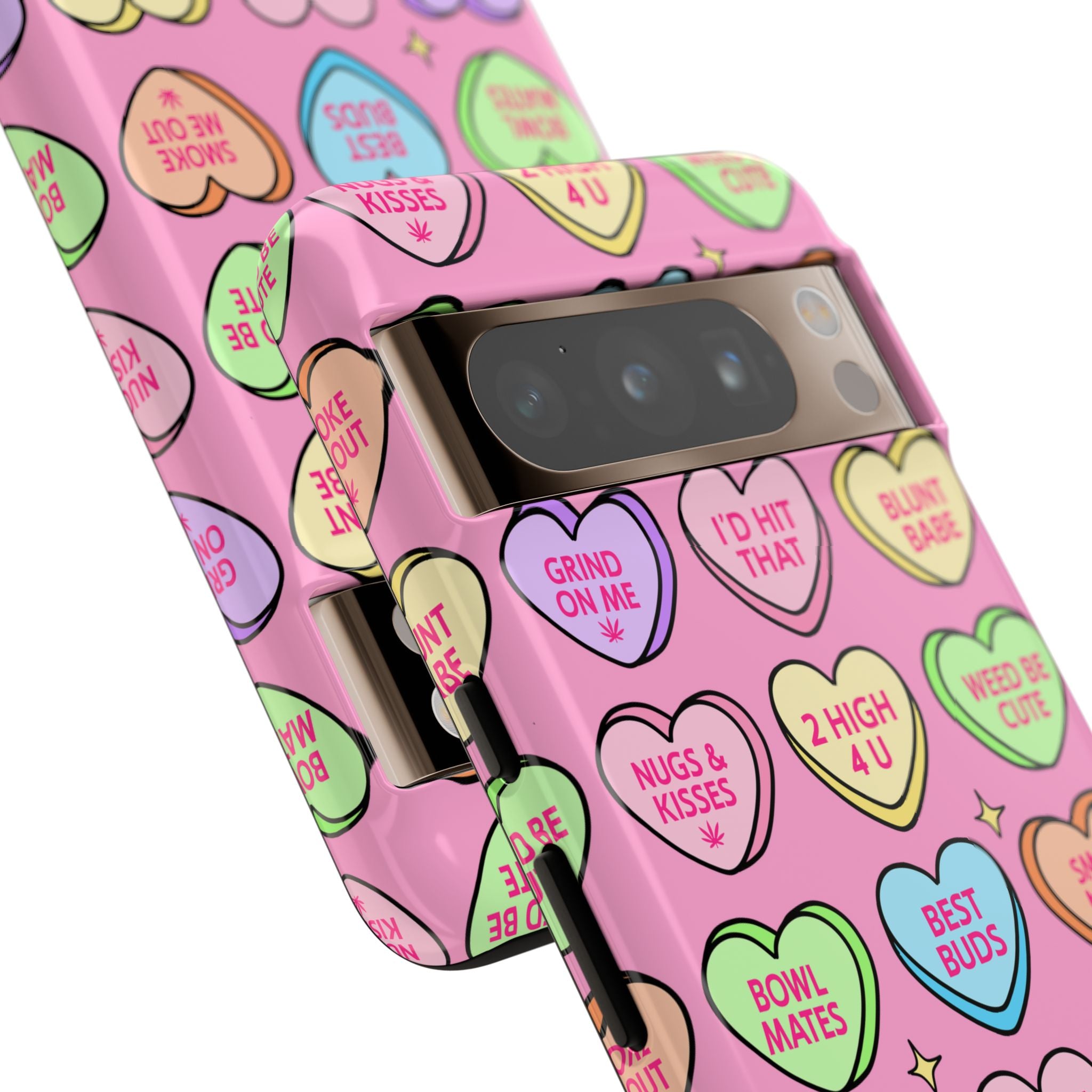 Candy Hearts Phone Case