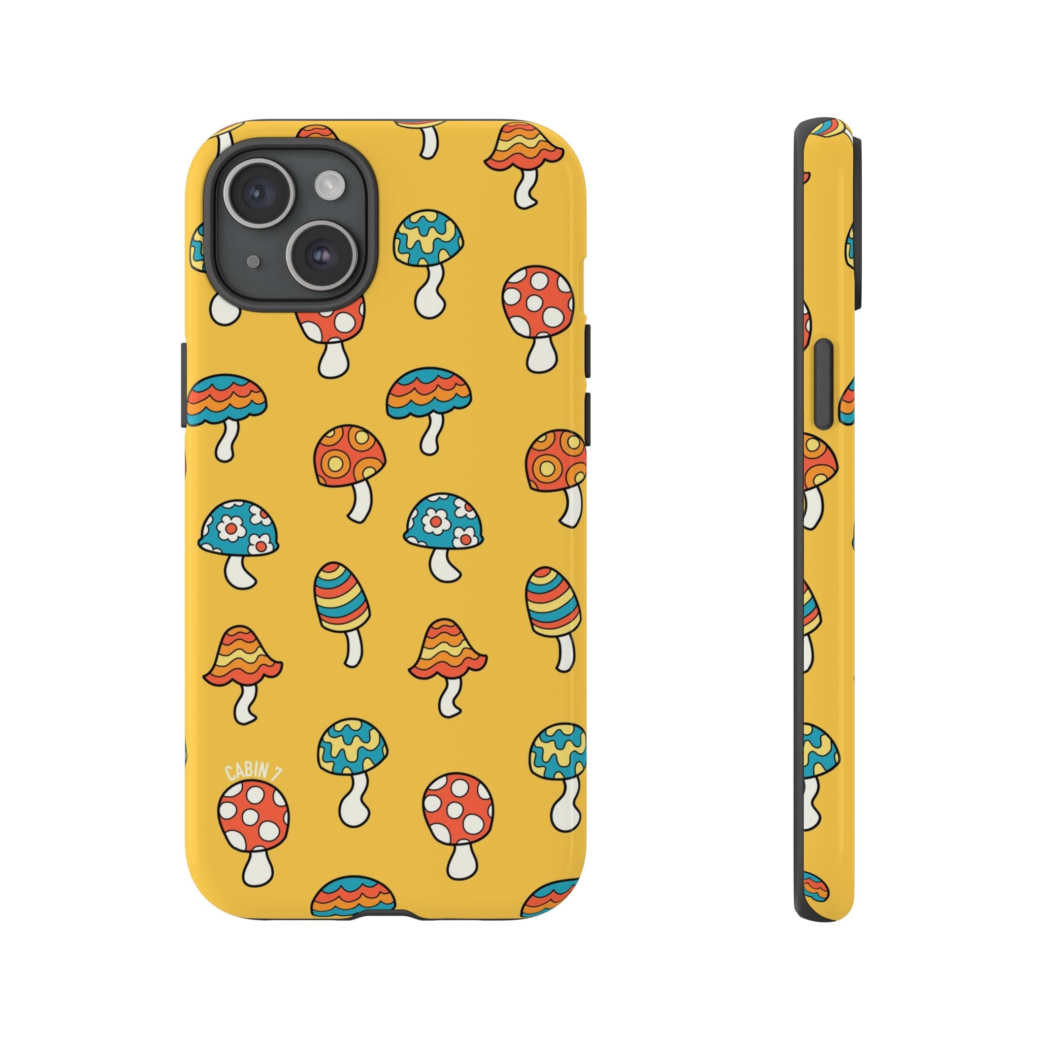 Golden Shrooms Phone Case