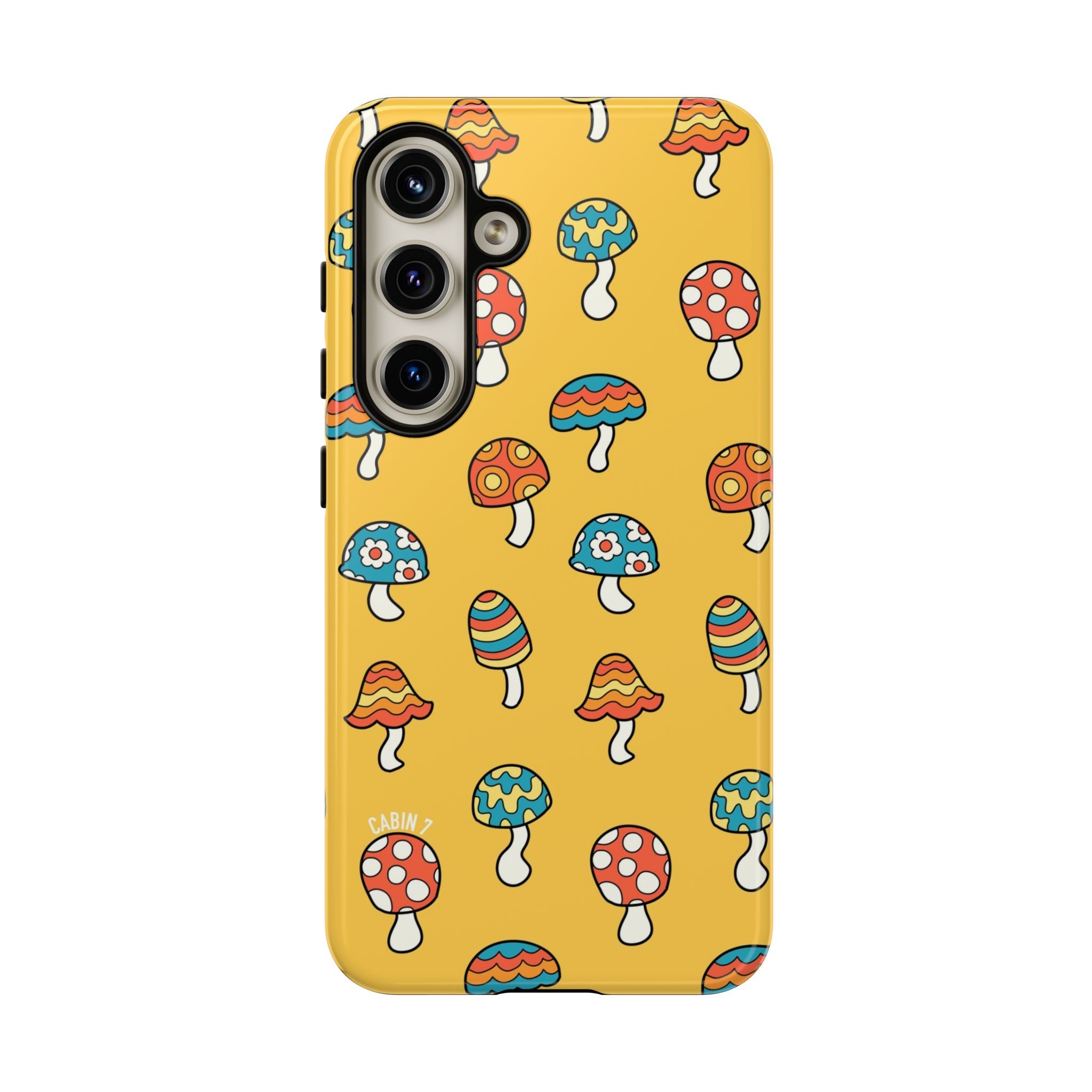 Golden Shrooms Phone Case