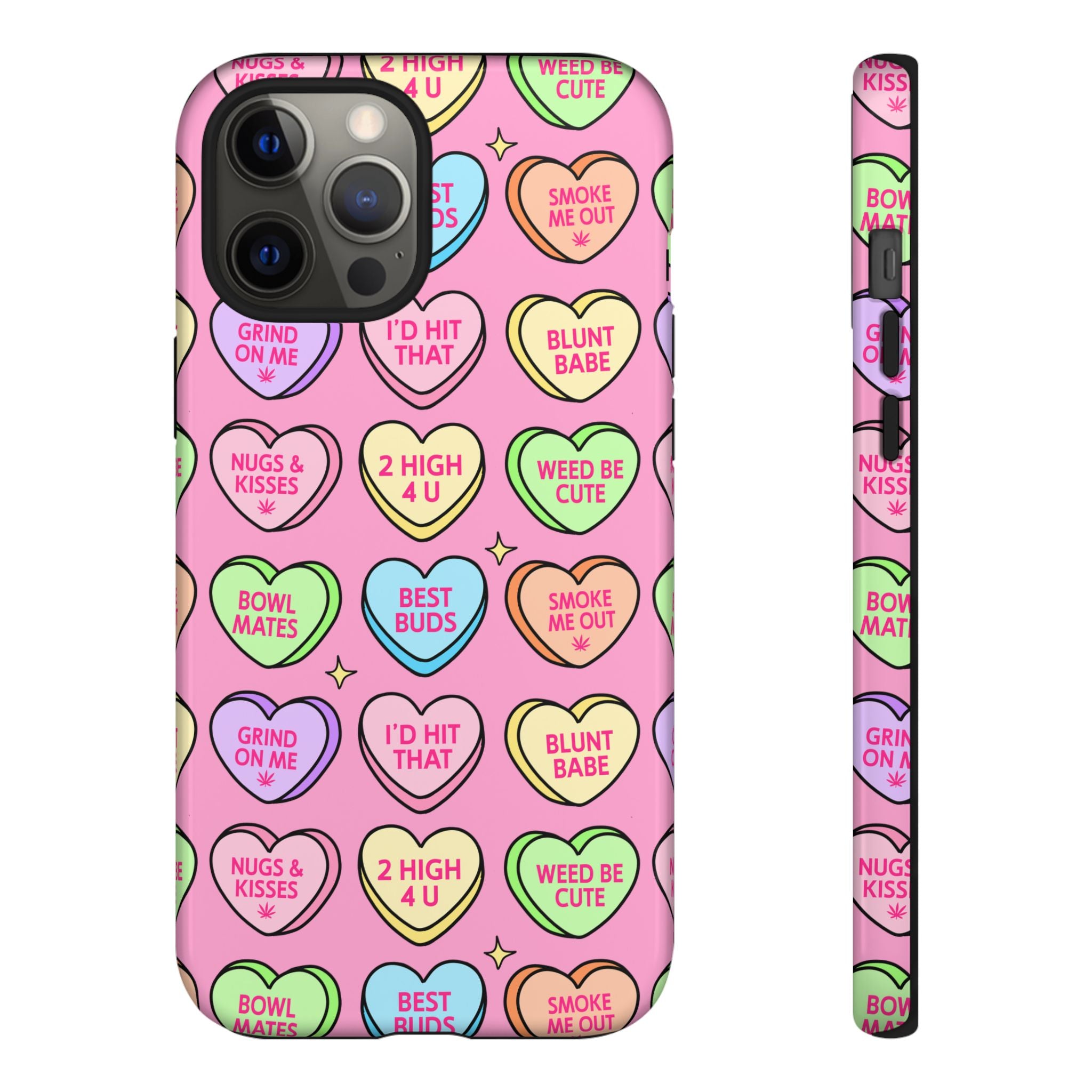 Candy Hearts Phone Case