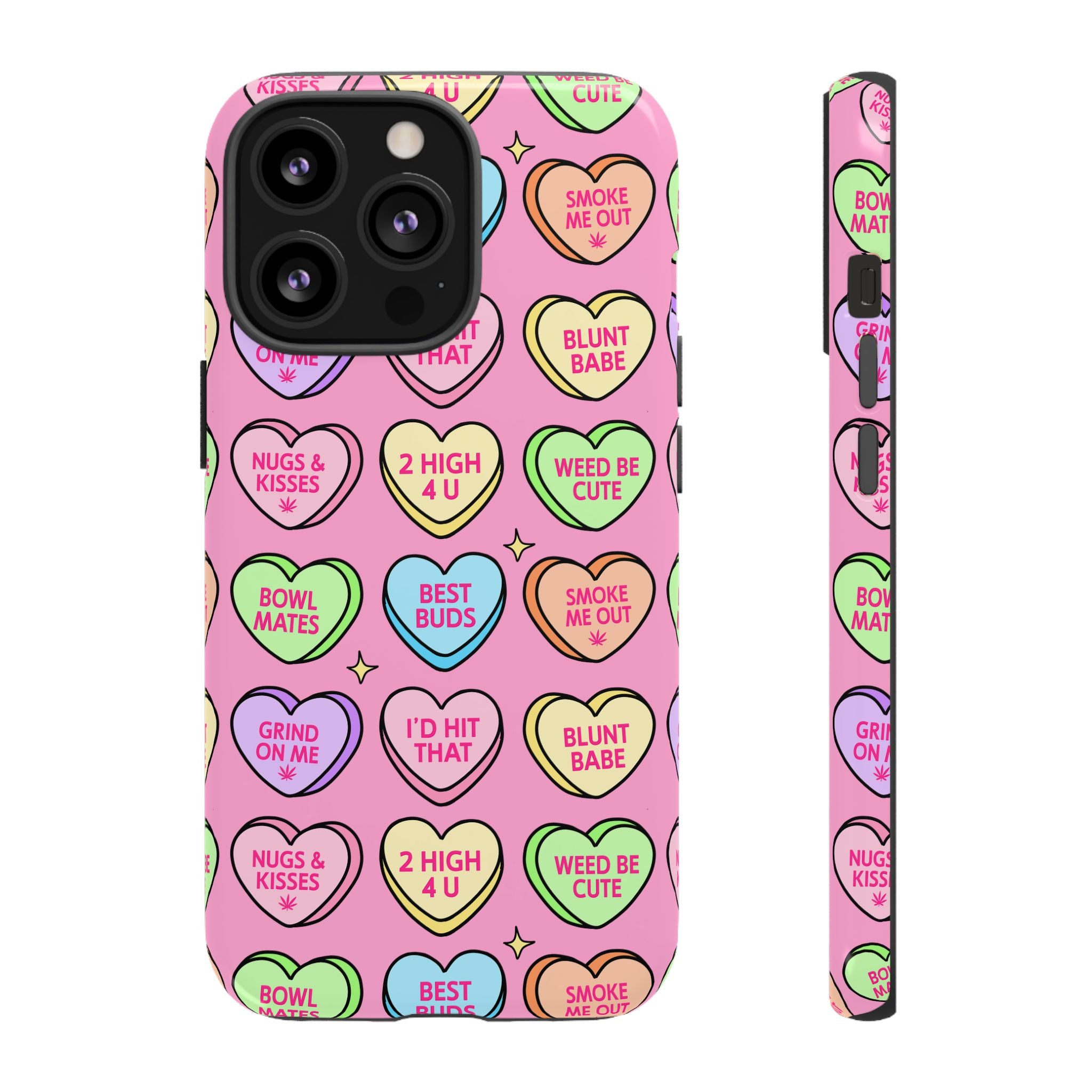 Candy Hearts Phone Case