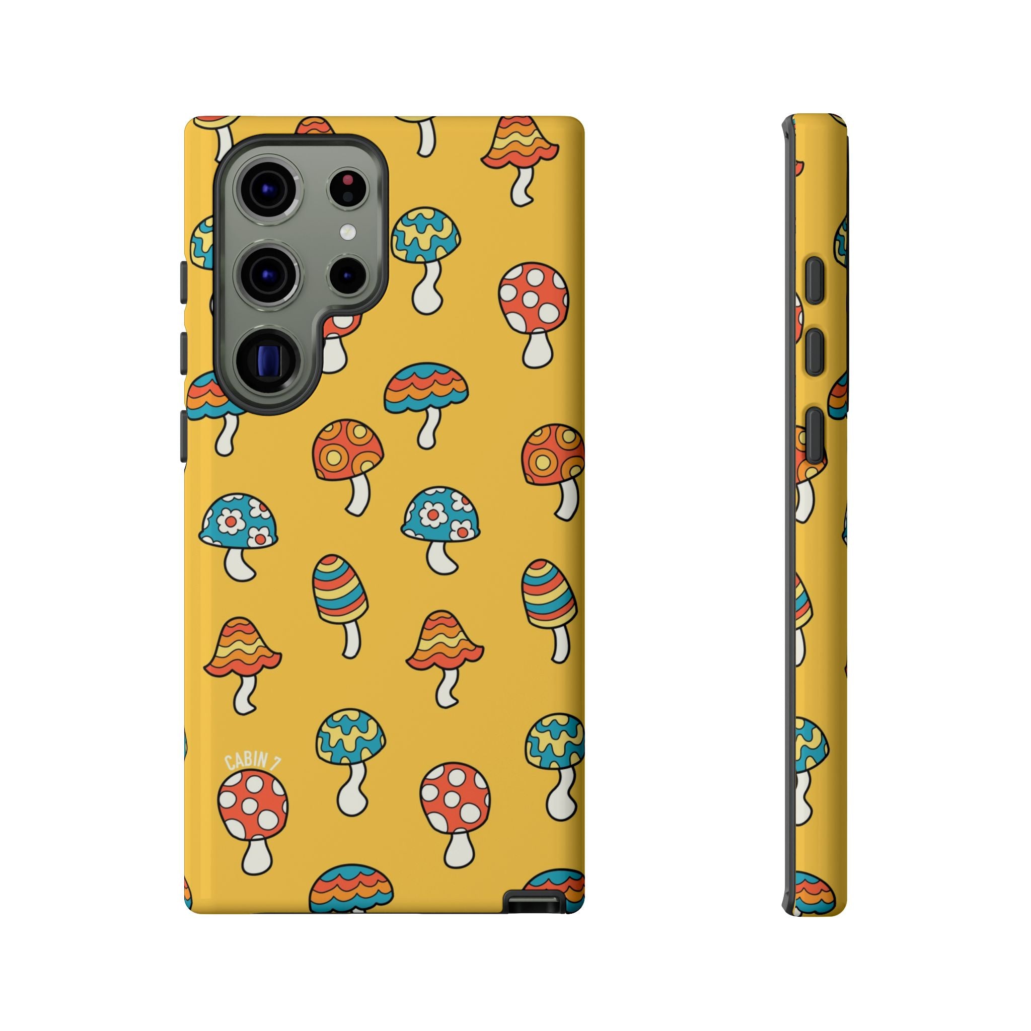 Golden Shrooms Phone Case