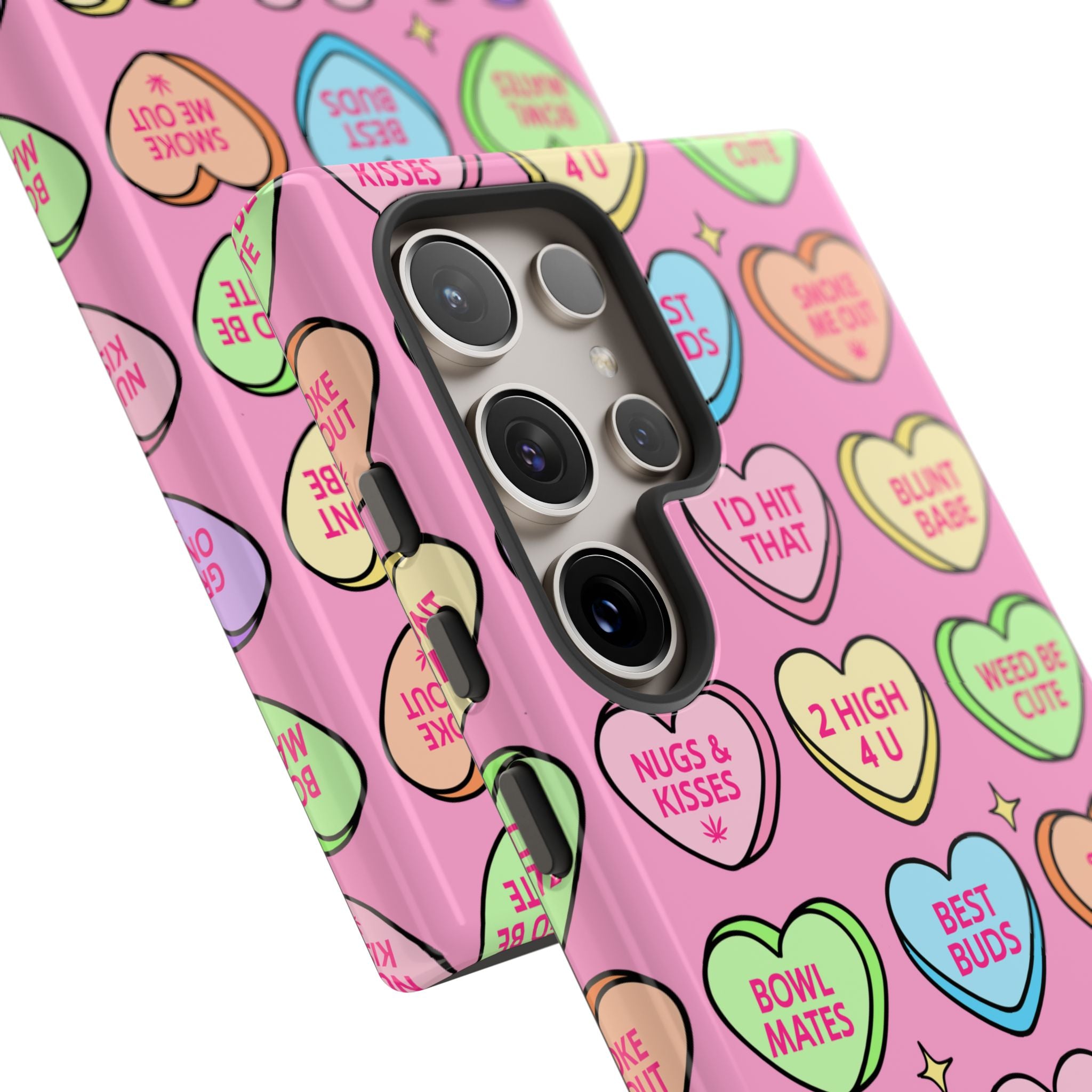 Candy Hearts Phone Case