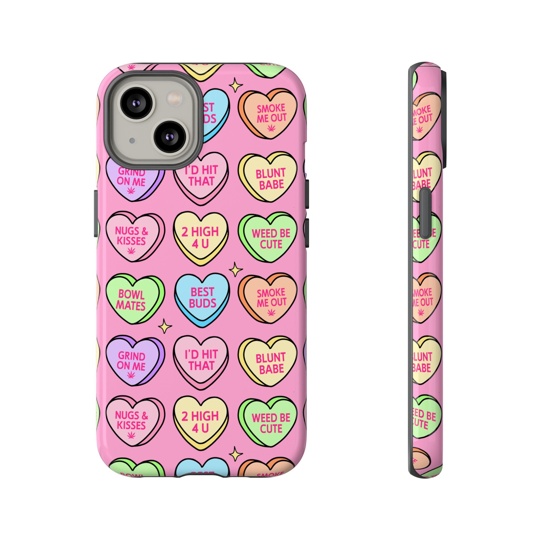 Candy Hearts Phone Case