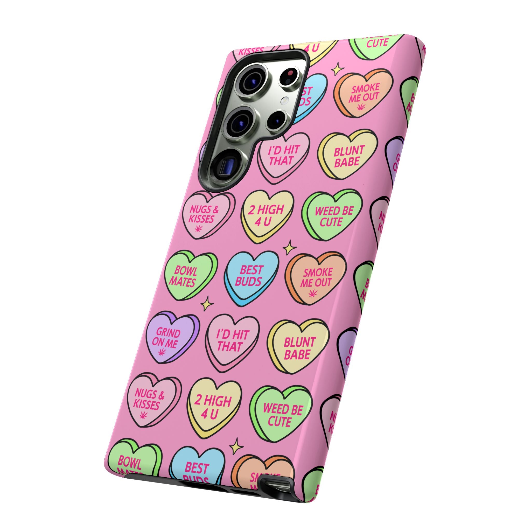 Candy Hearts Phone Case