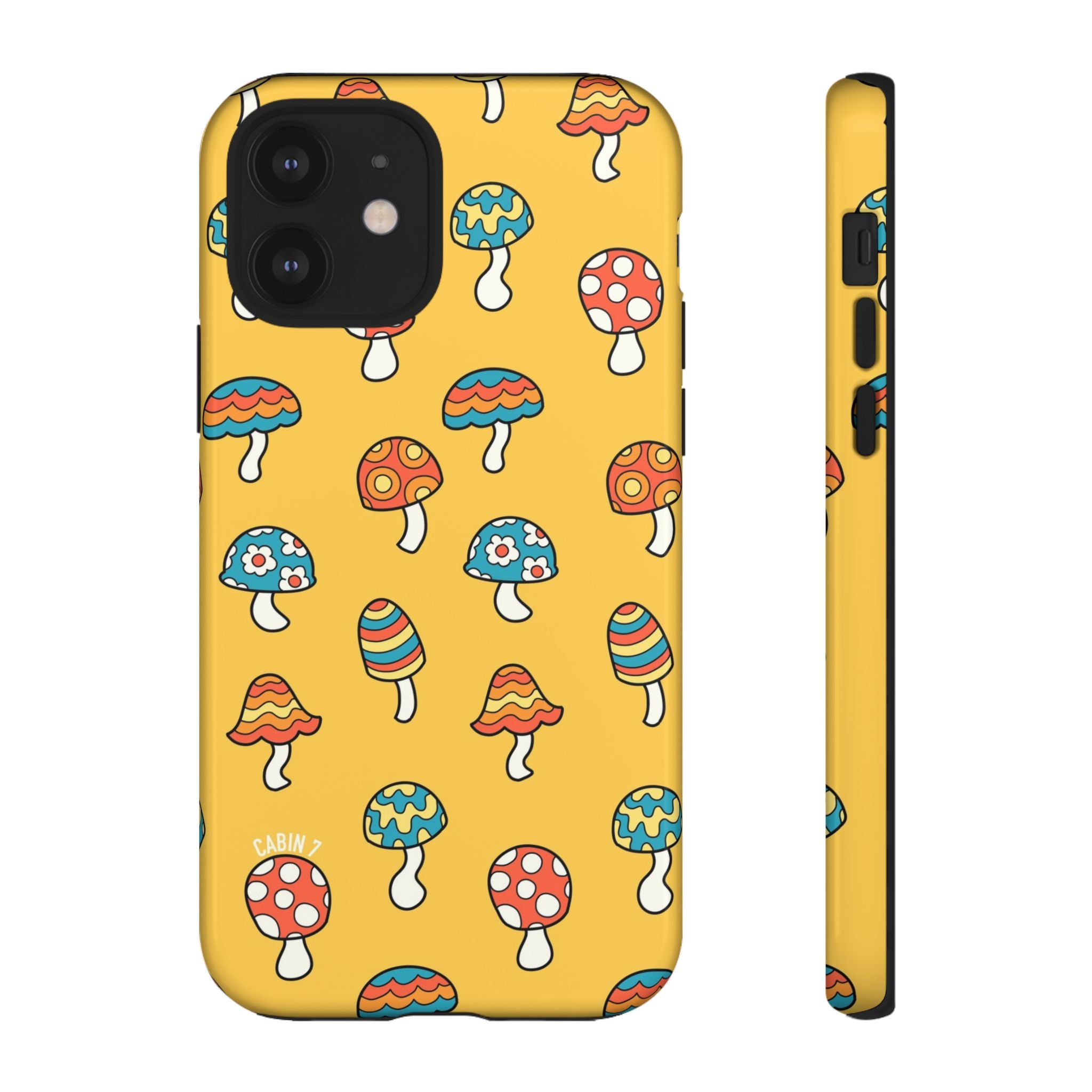 Golden Shrooms Phone Case