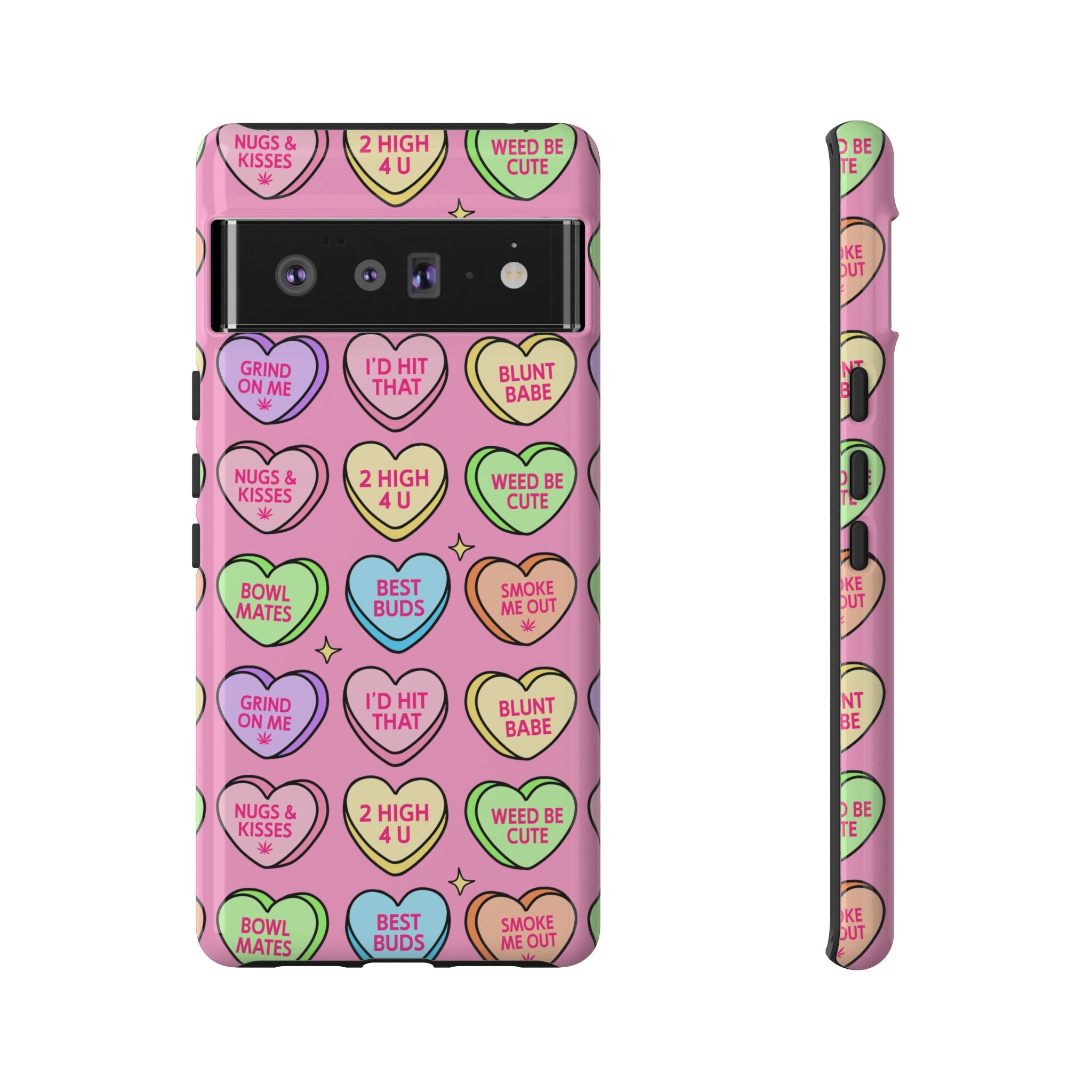 Candy Hearts Phone Case