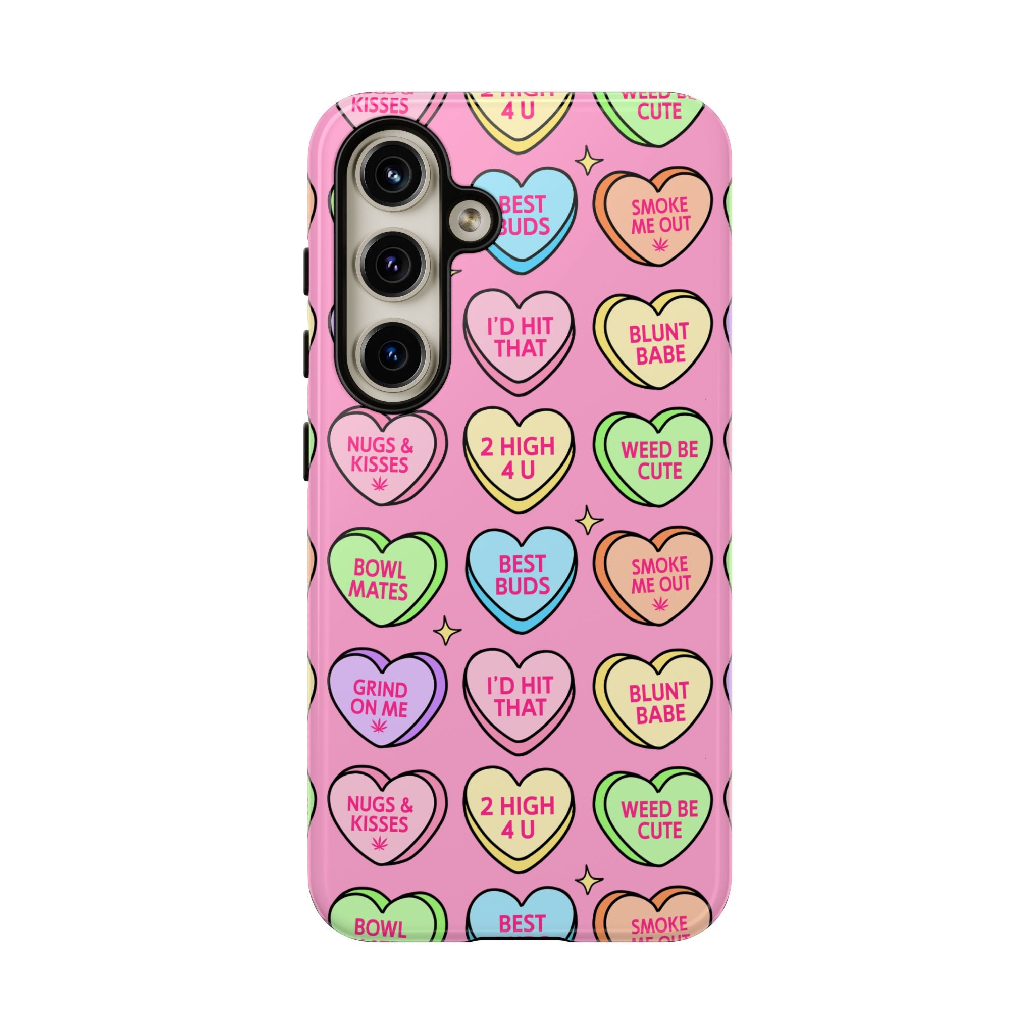 Candy Hearts Phone Case