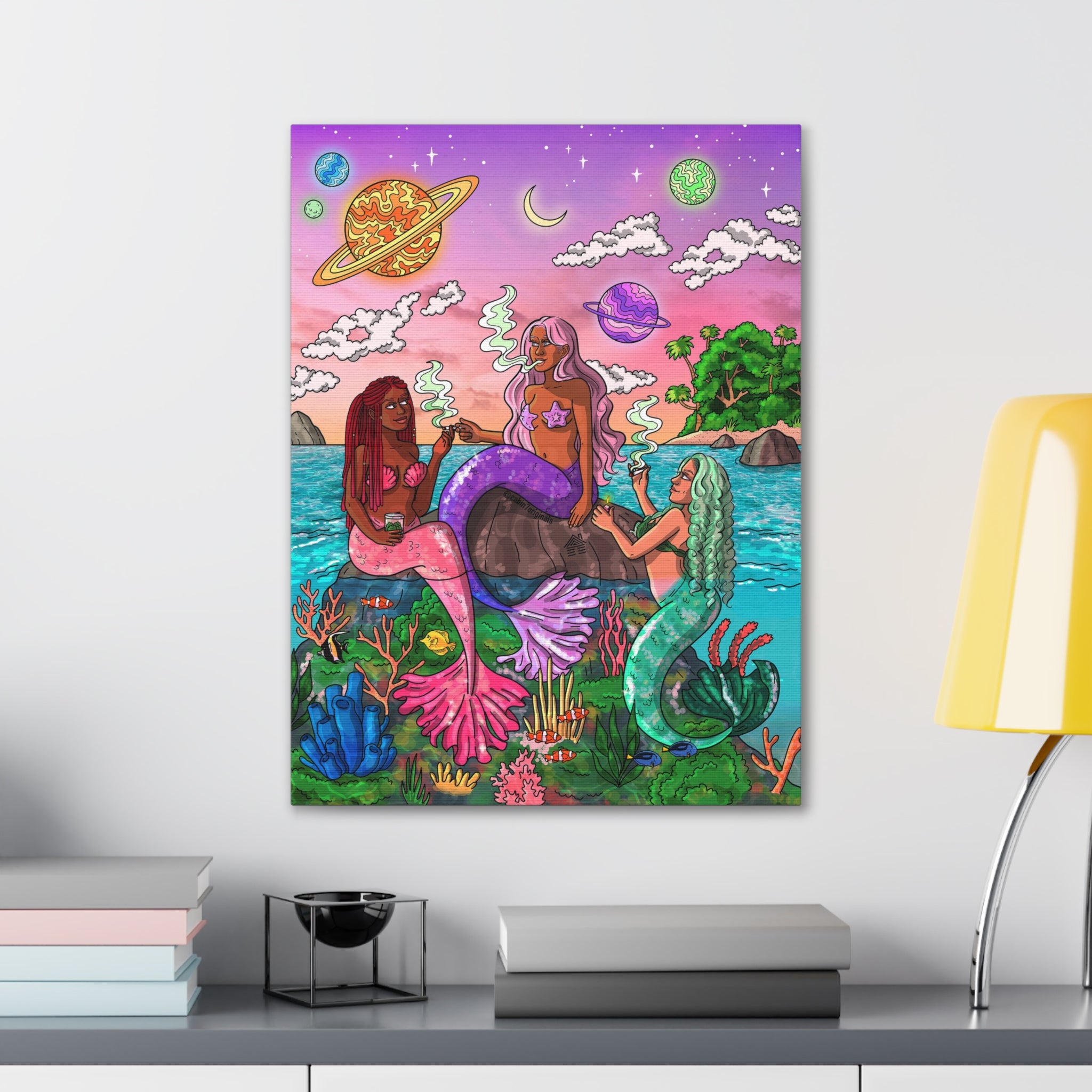 "Seaweed" Canvas Print