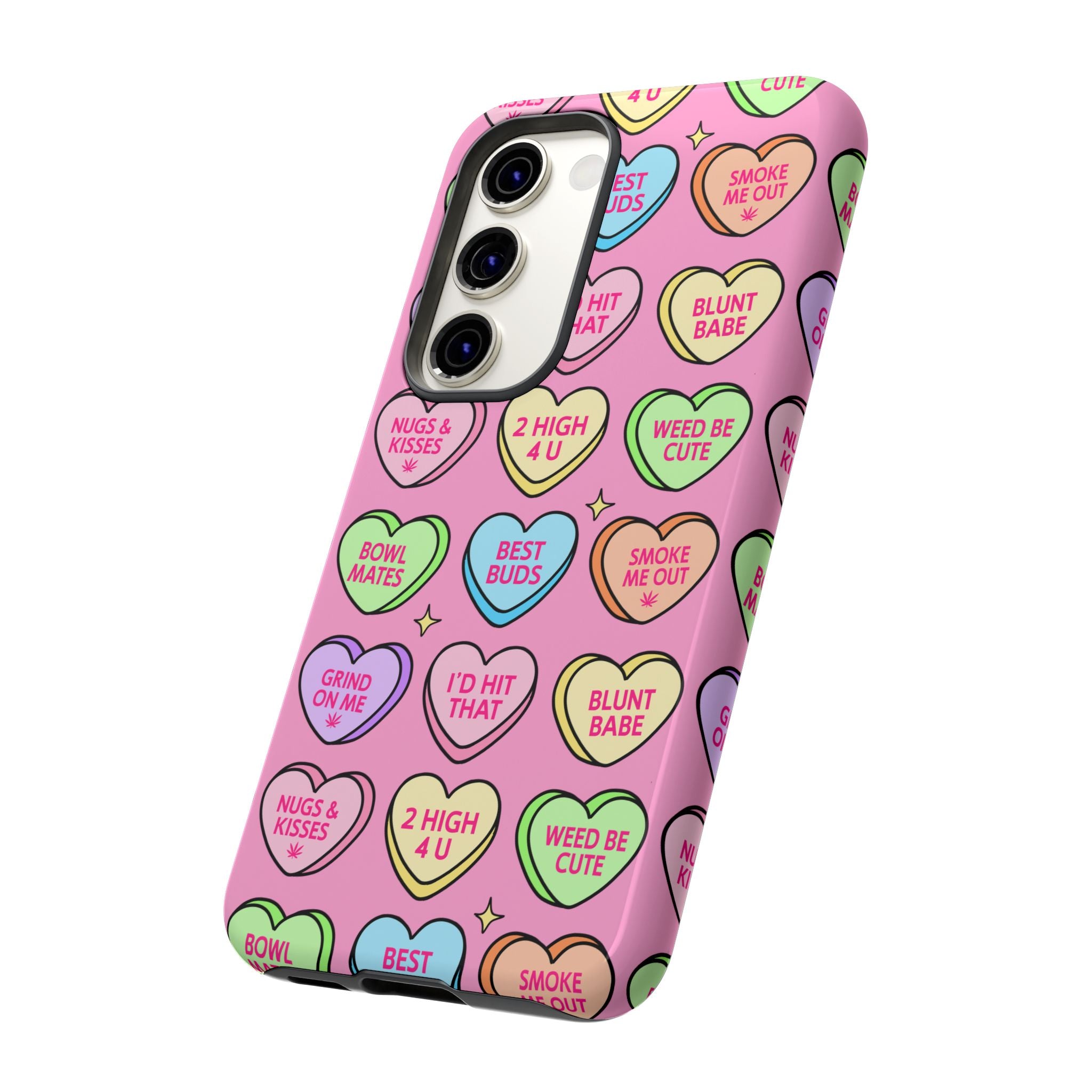 Candy Hearts Phone Case