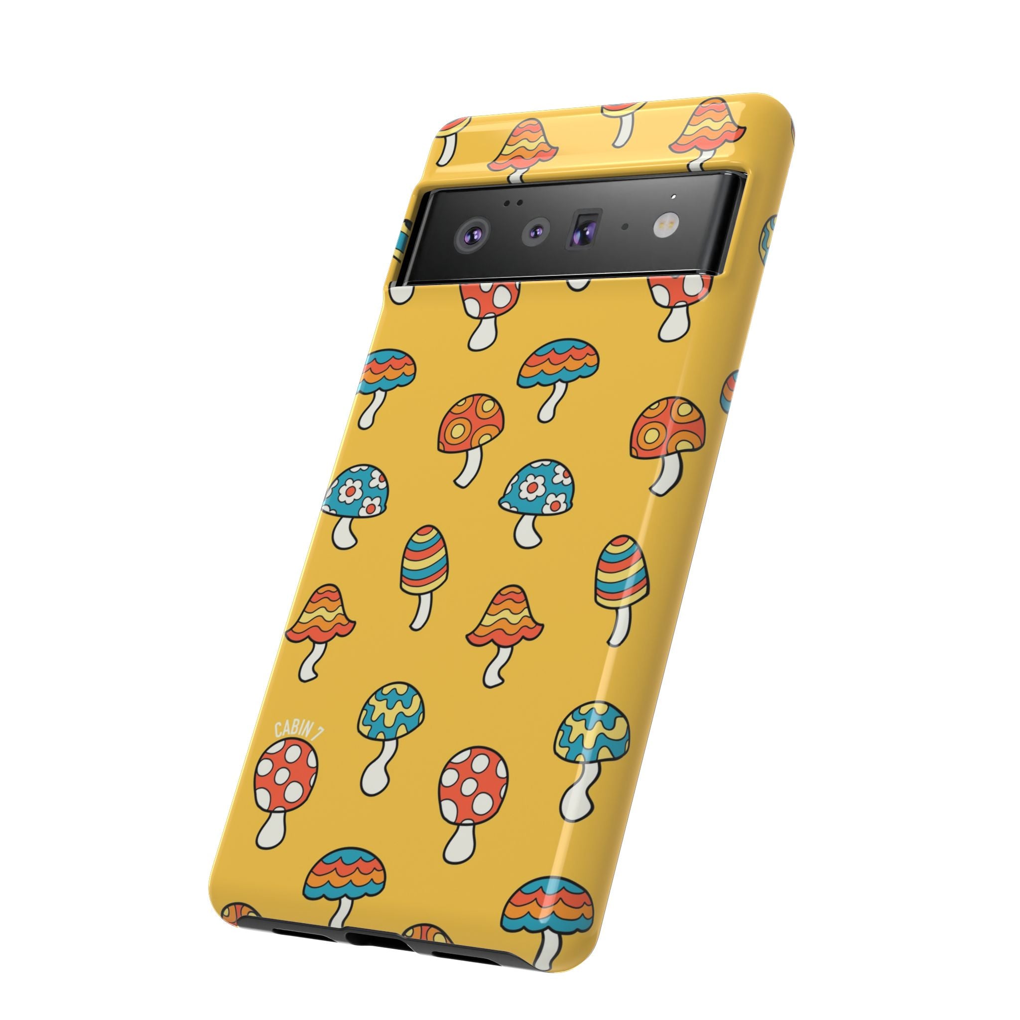 Golden Shrooms Phone Case