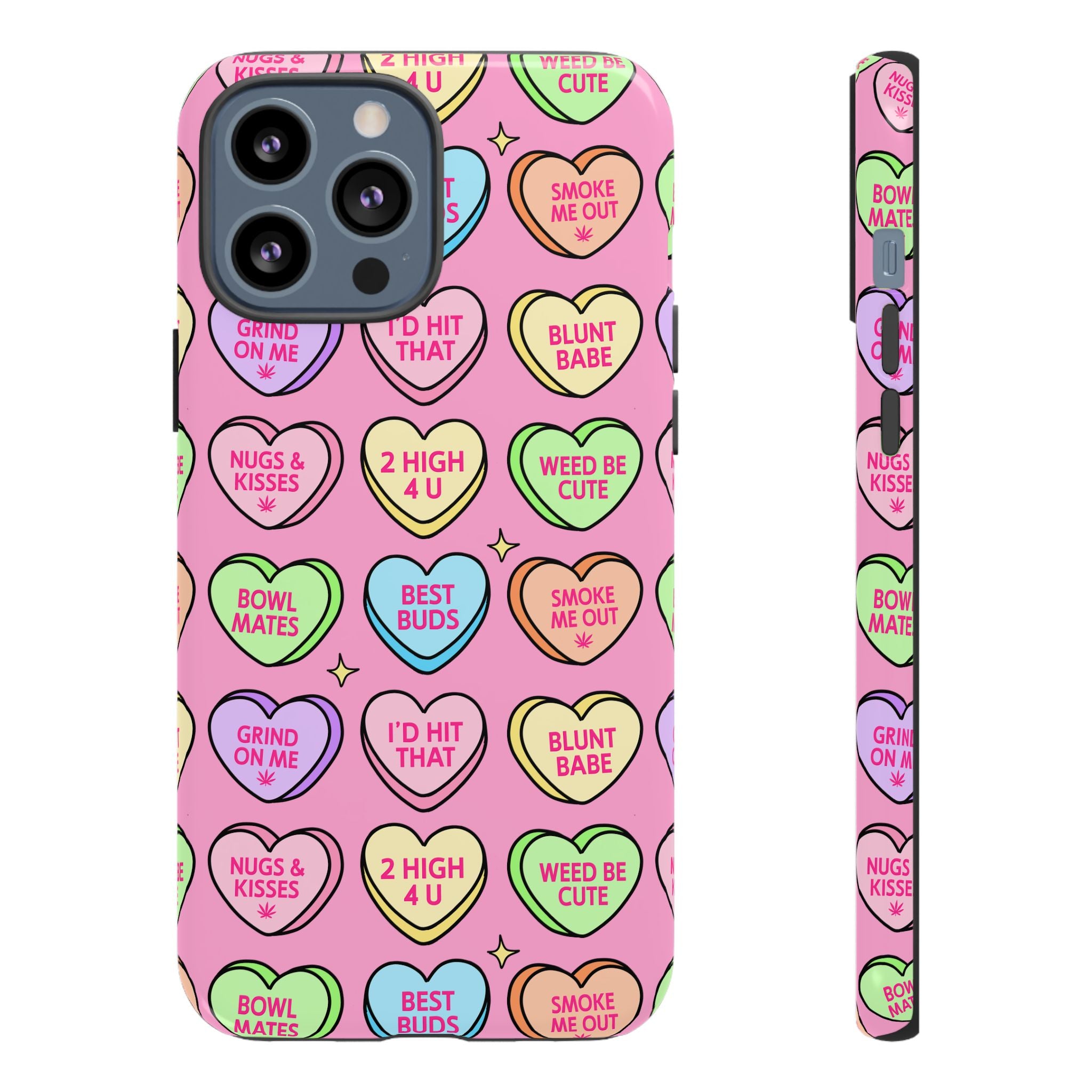 Candy Hearts Phone Case