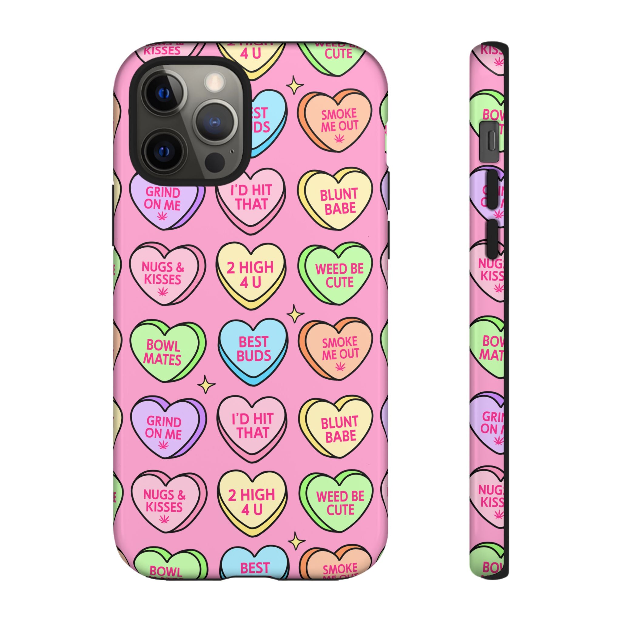 Candy Hearts Phone Case