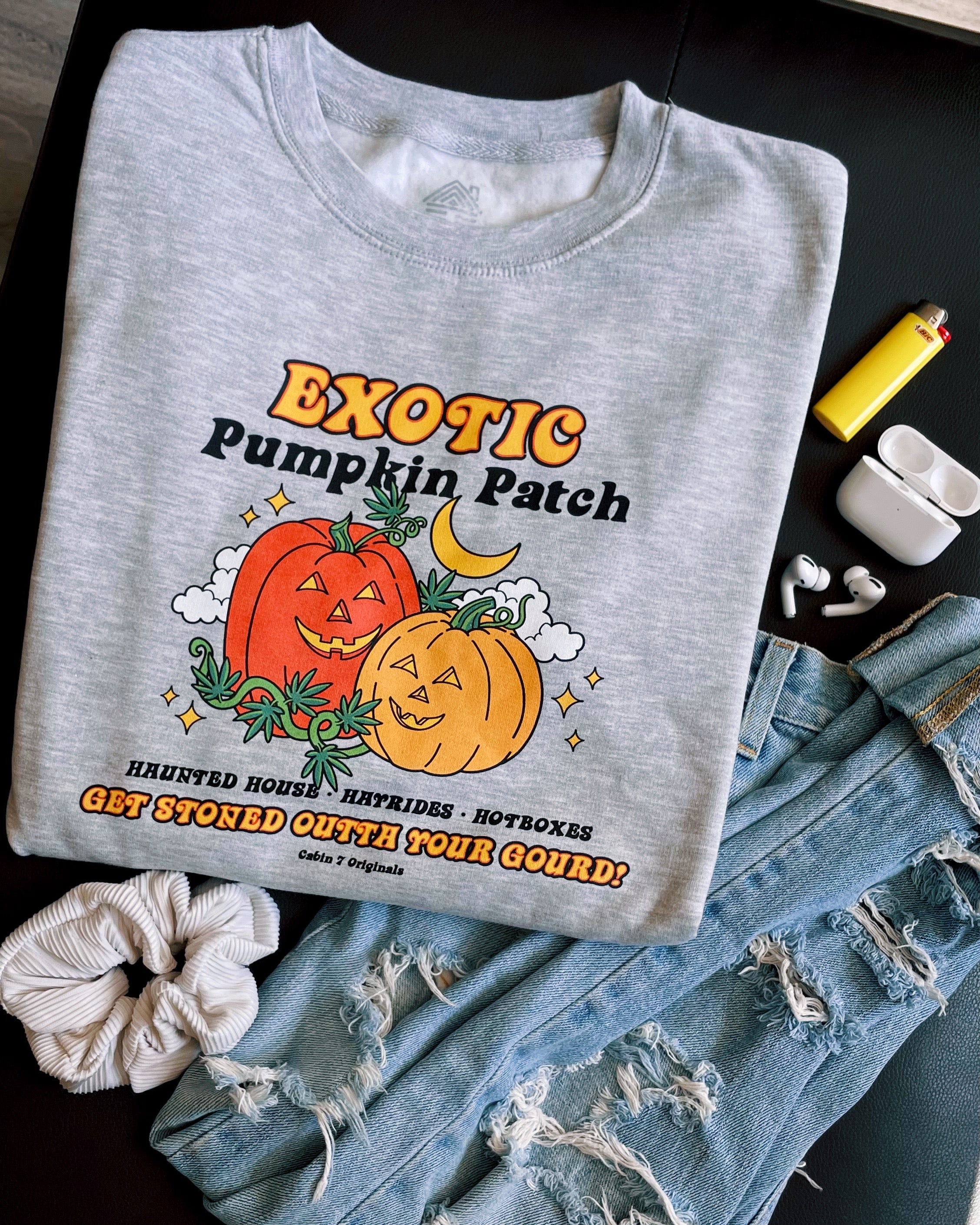 Exotic Pumpkin Patch Sweatshirt