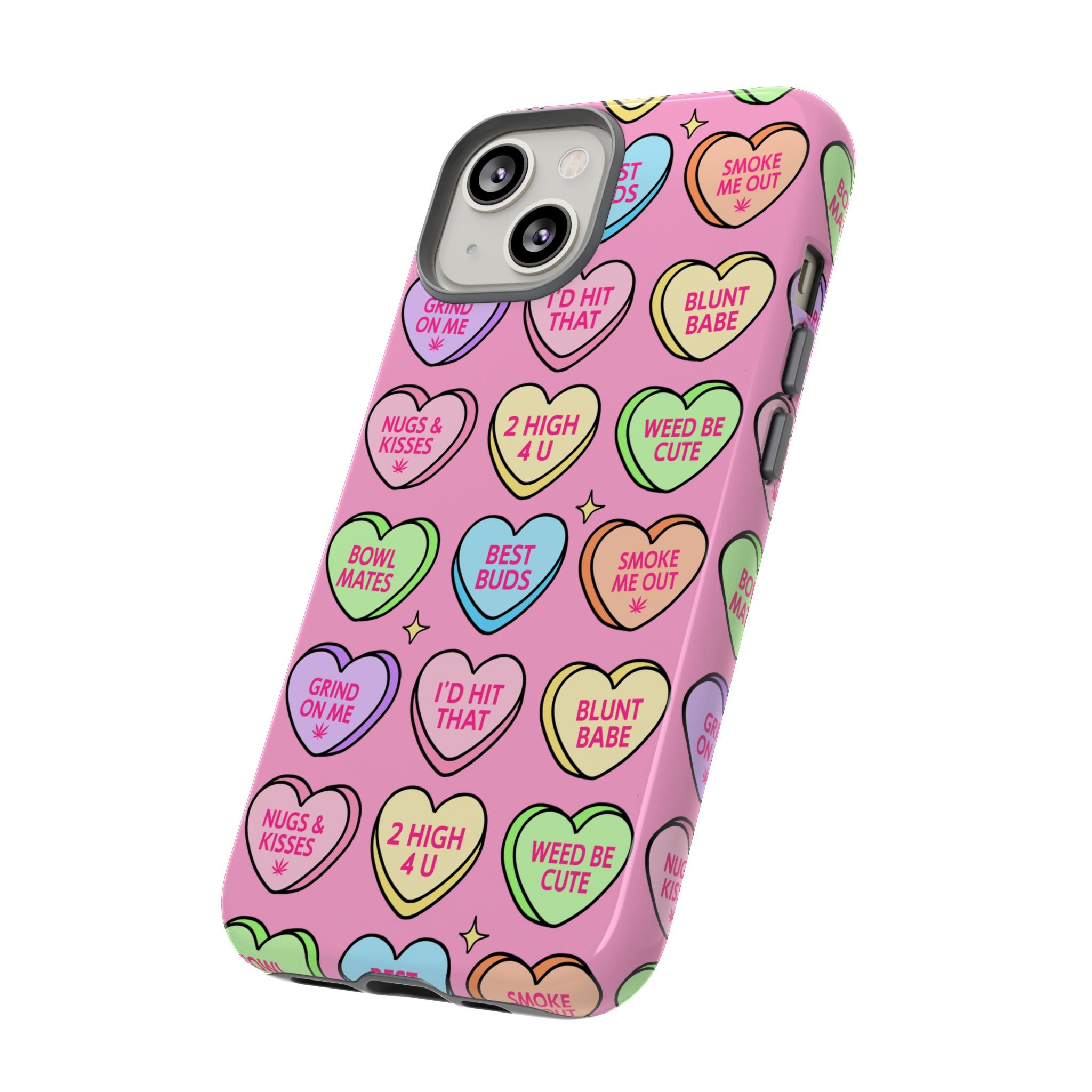 Candy Hearts Phone Case