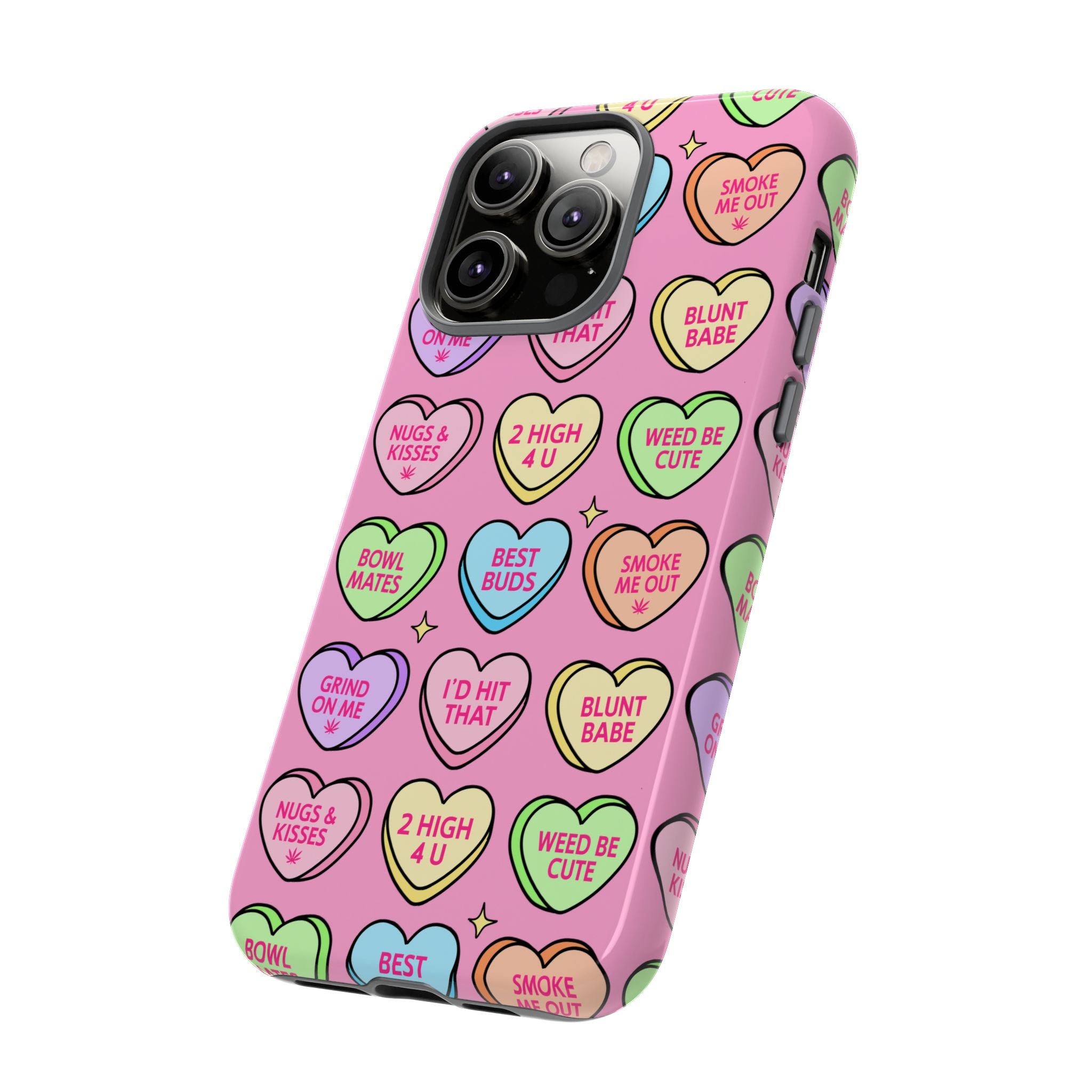 Candy Hearts Phone Case