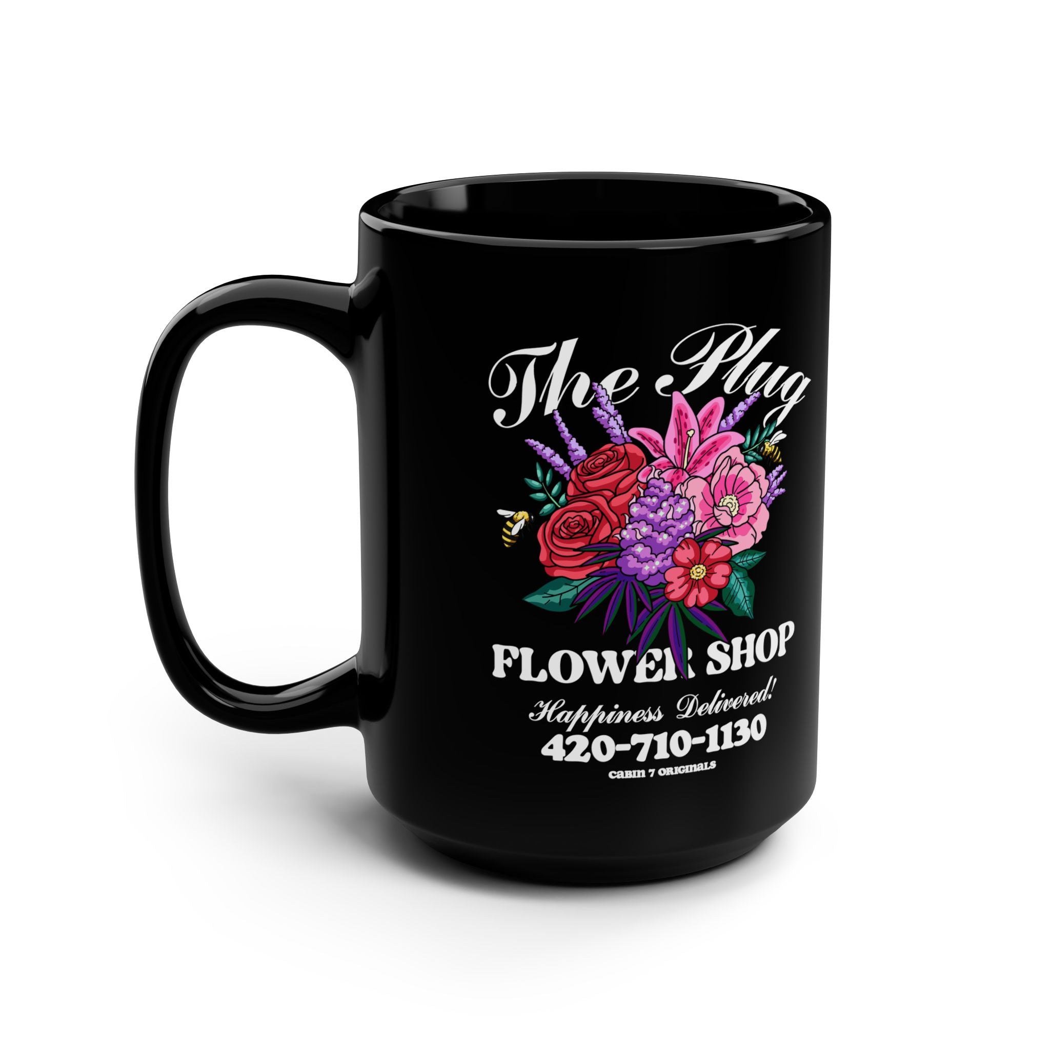 Flower Shop Mug - Pink Flowers Edition