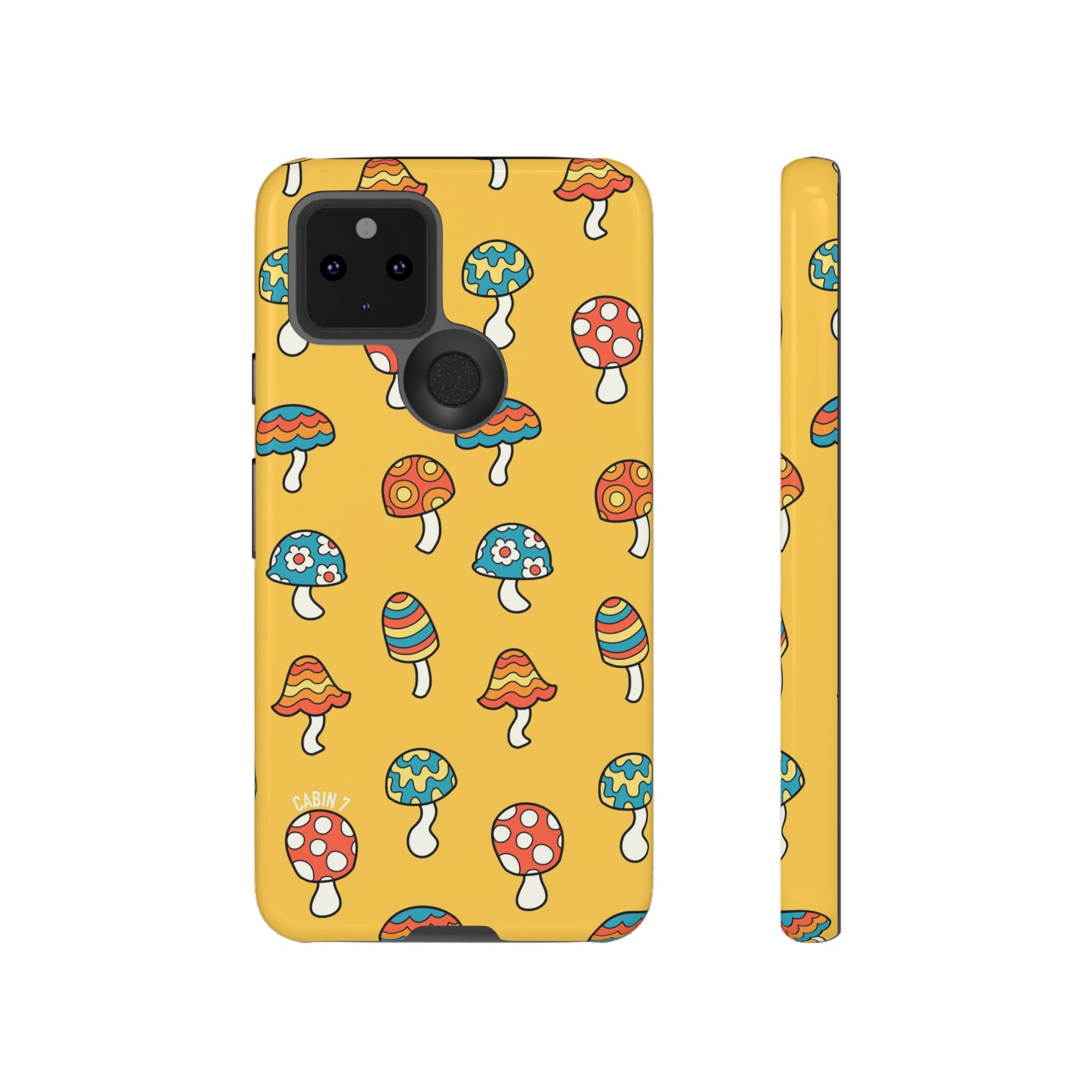 Golden Shrooms Phone Case