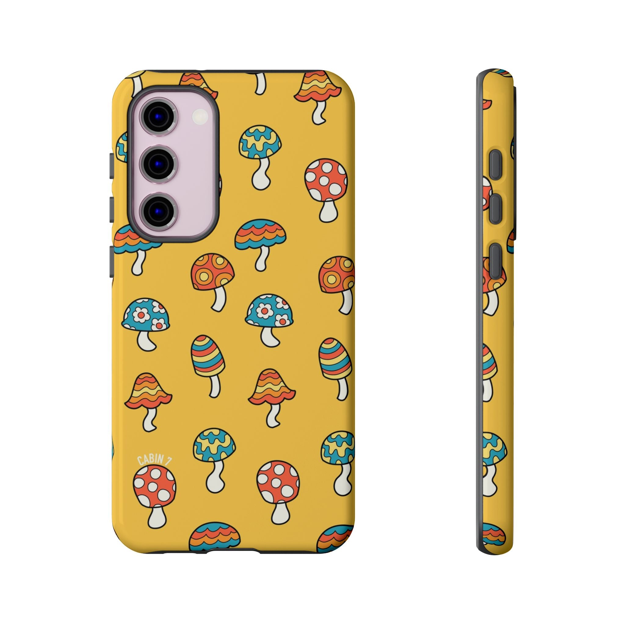 Golden Shrooms Phone Case