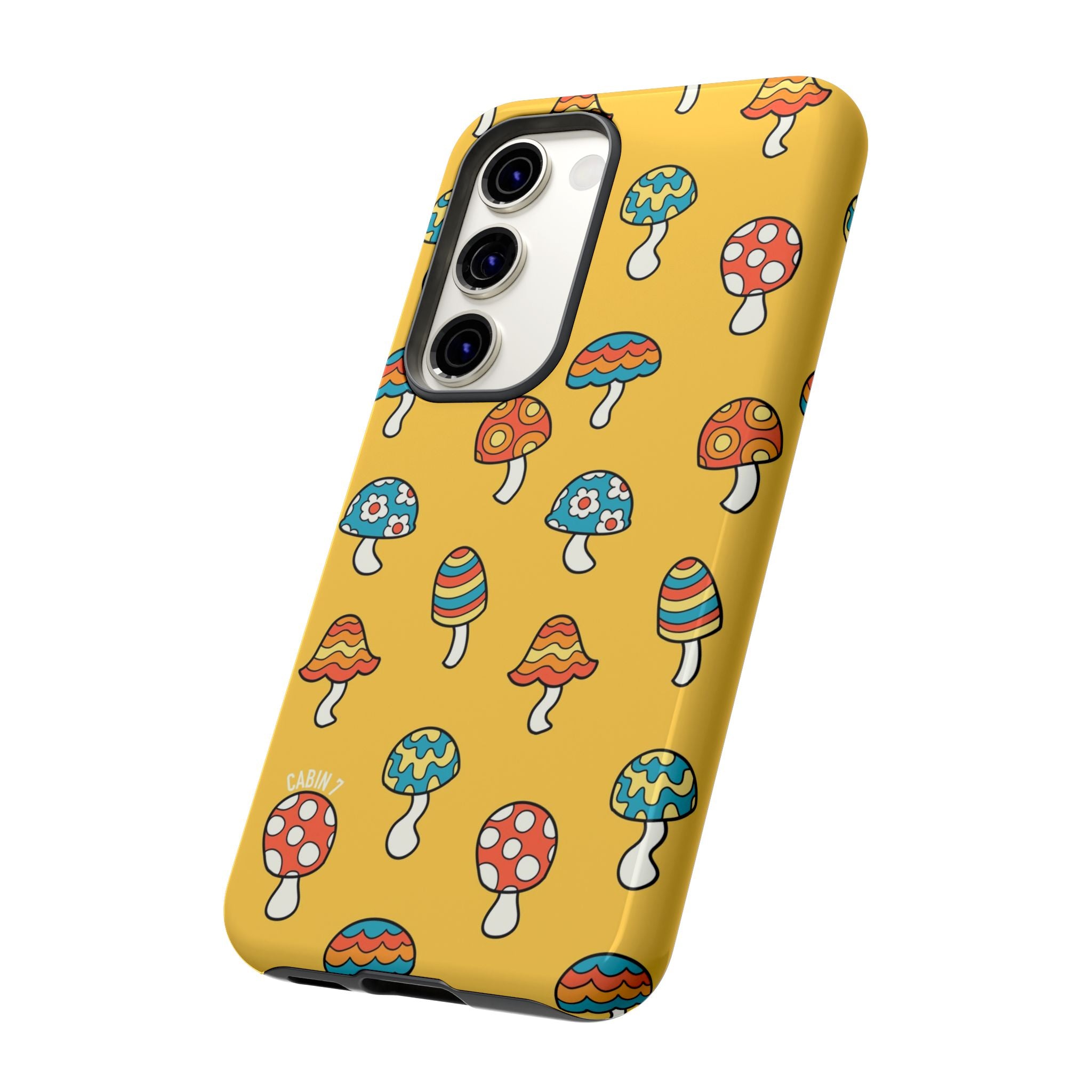 Golden Shrooms Phone Case