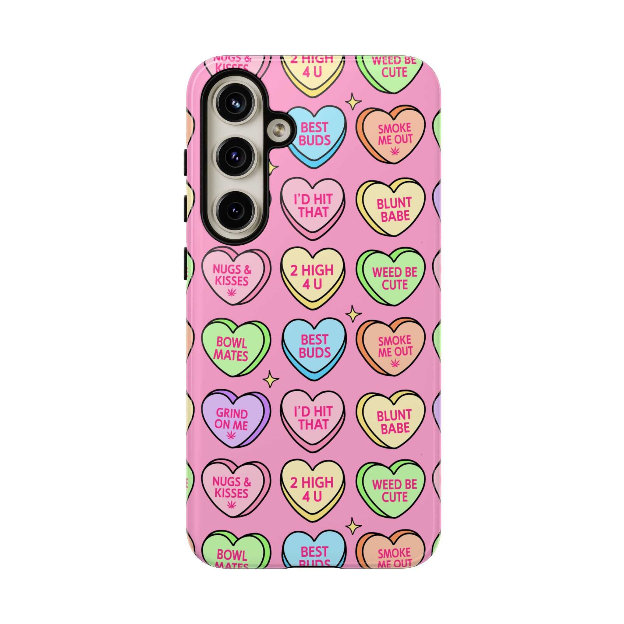 Candy Hearts Phone Case