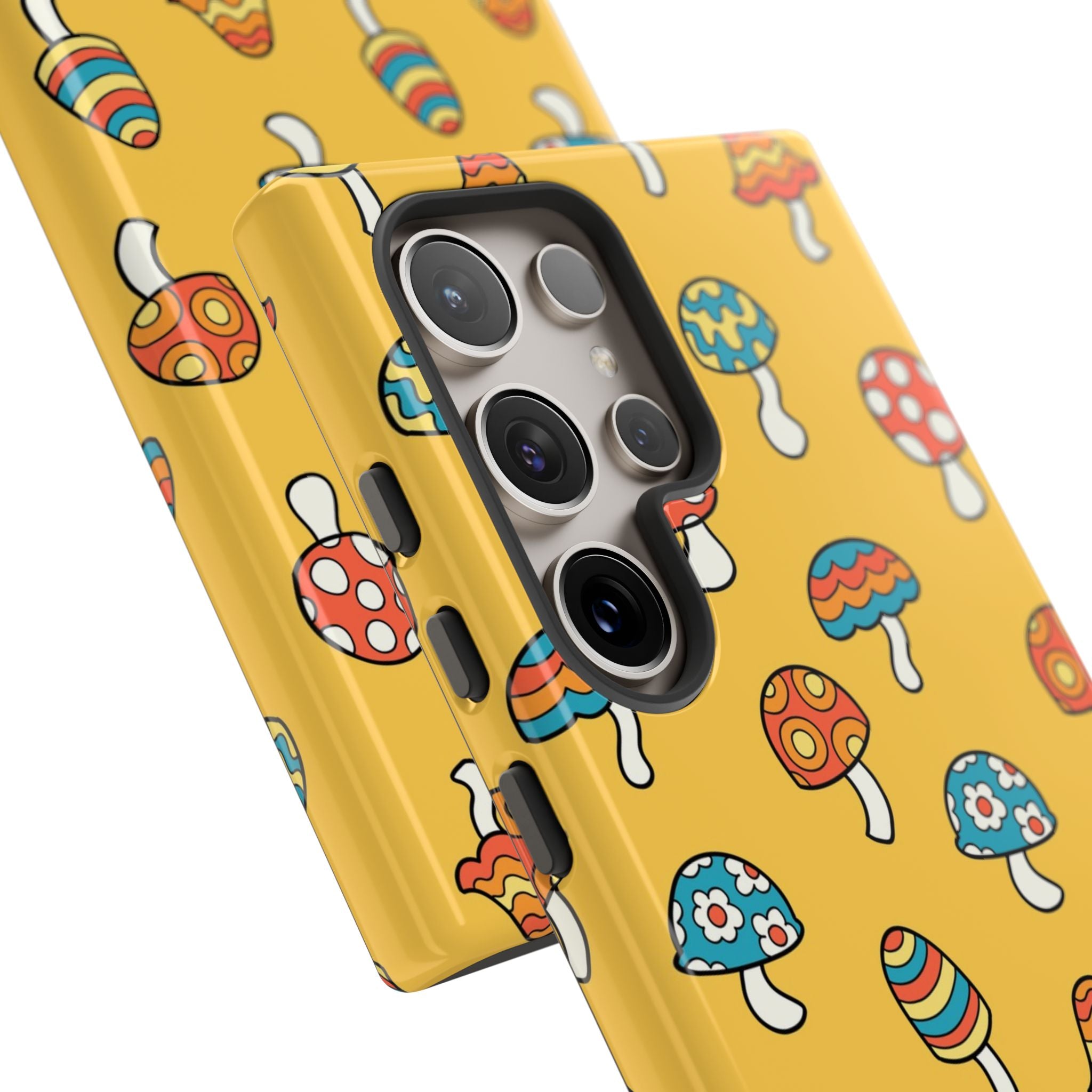 Golden Shrooms Phone Case