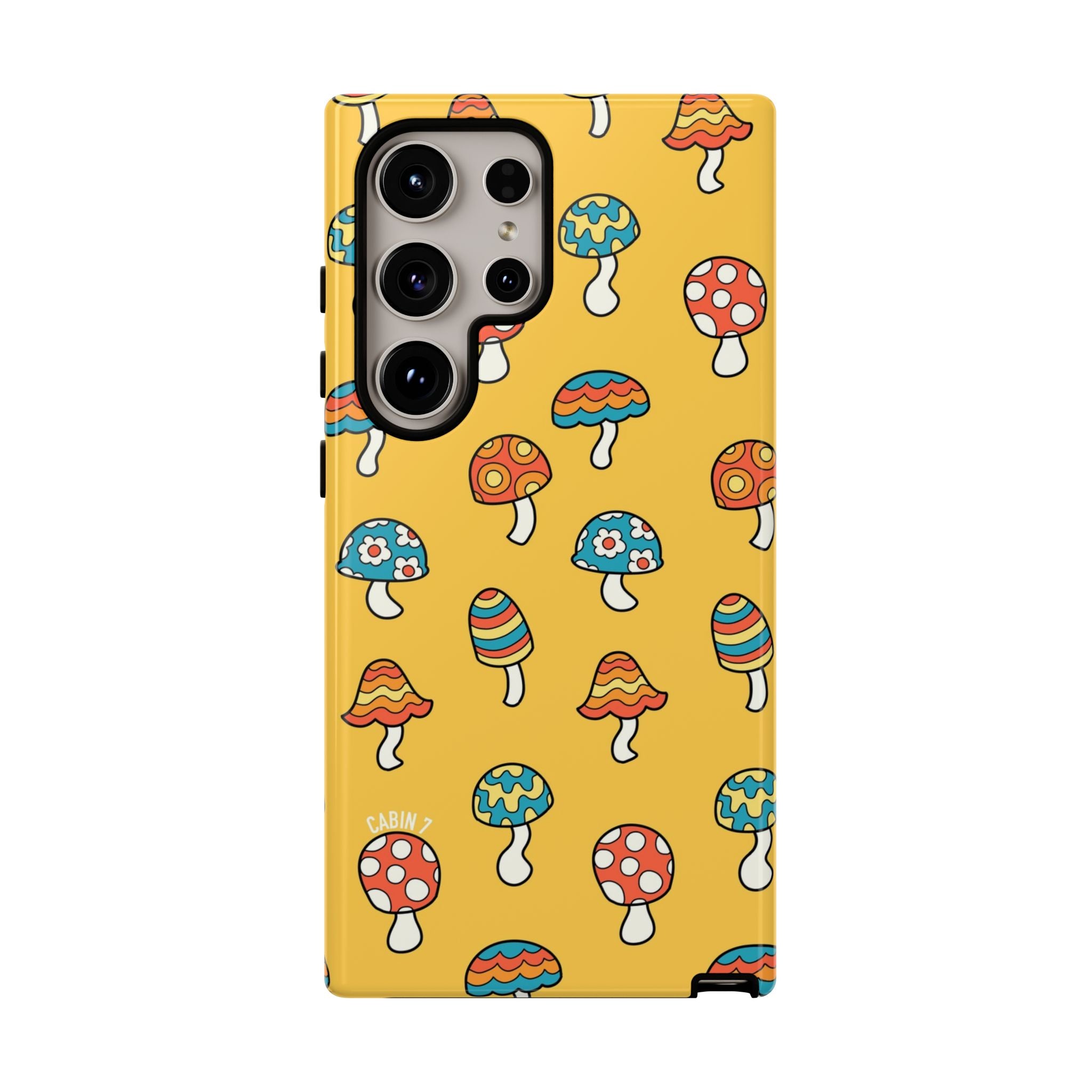 Golden Shrooms Phone Case