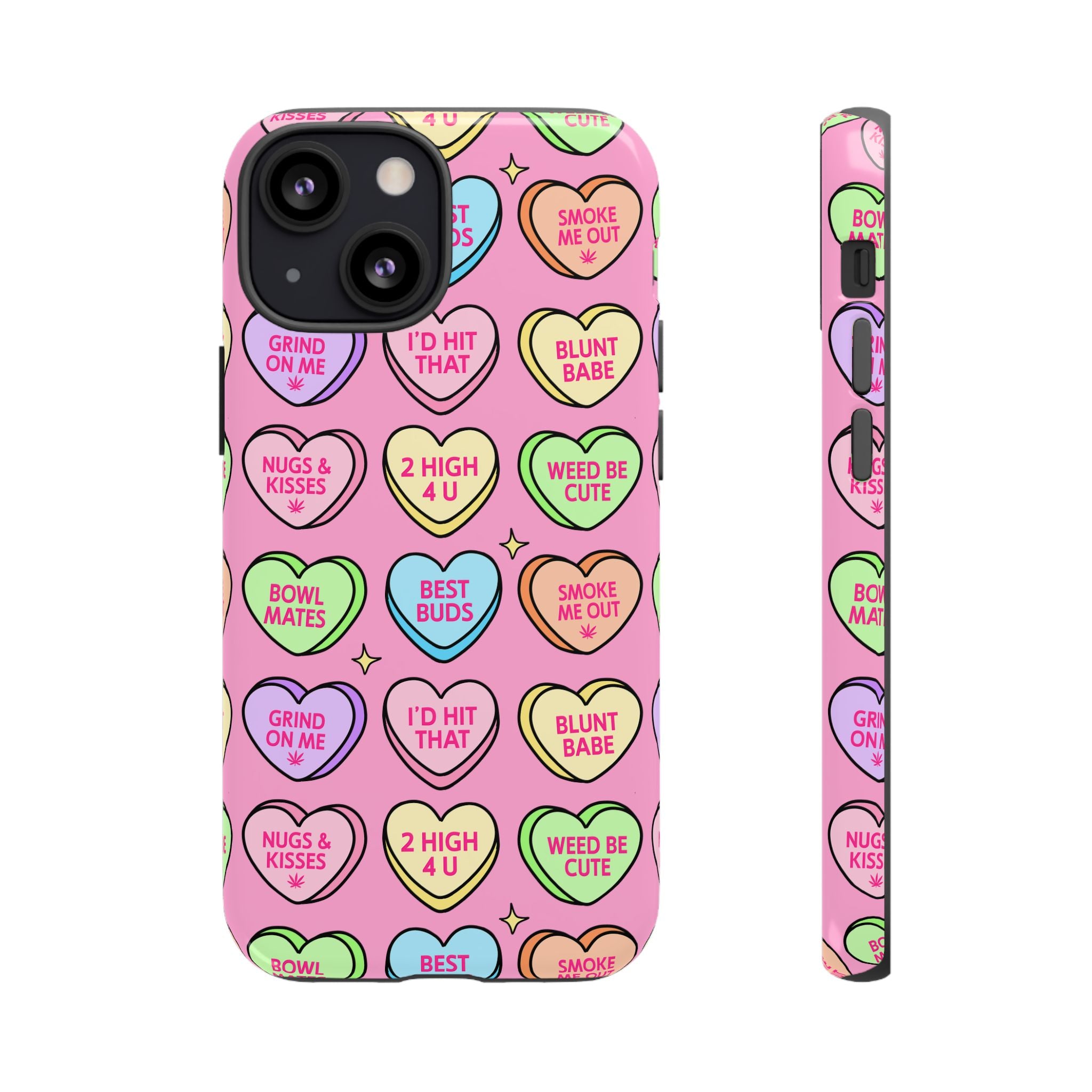 Candy Hearts Phone Case