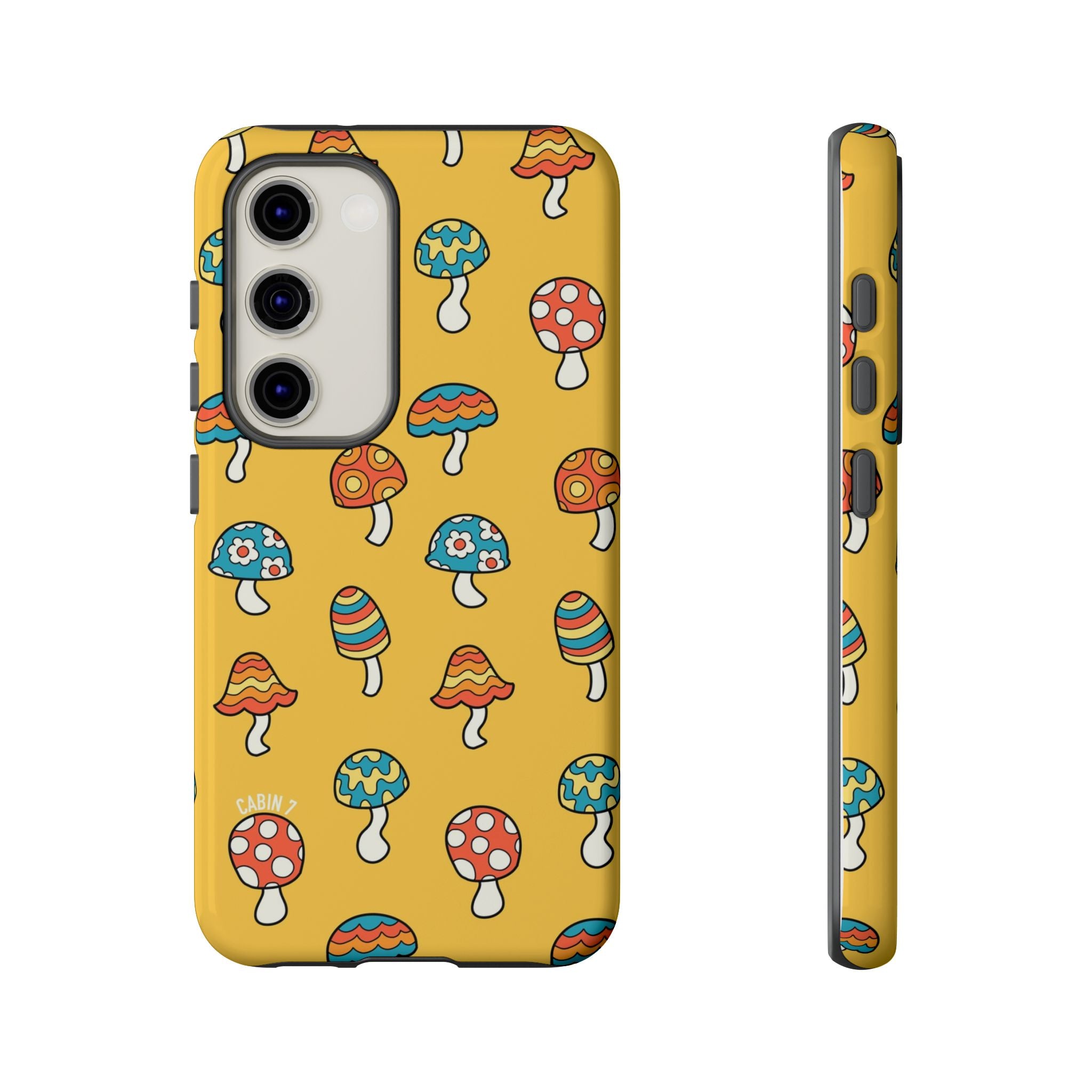 Golden Shrooms Phone Case