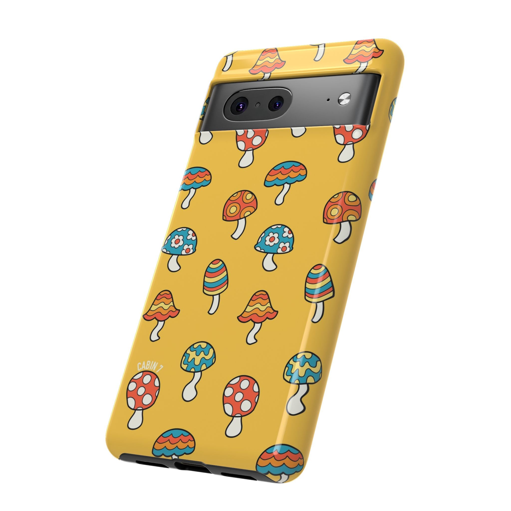 Golden Shrooms Phone Case