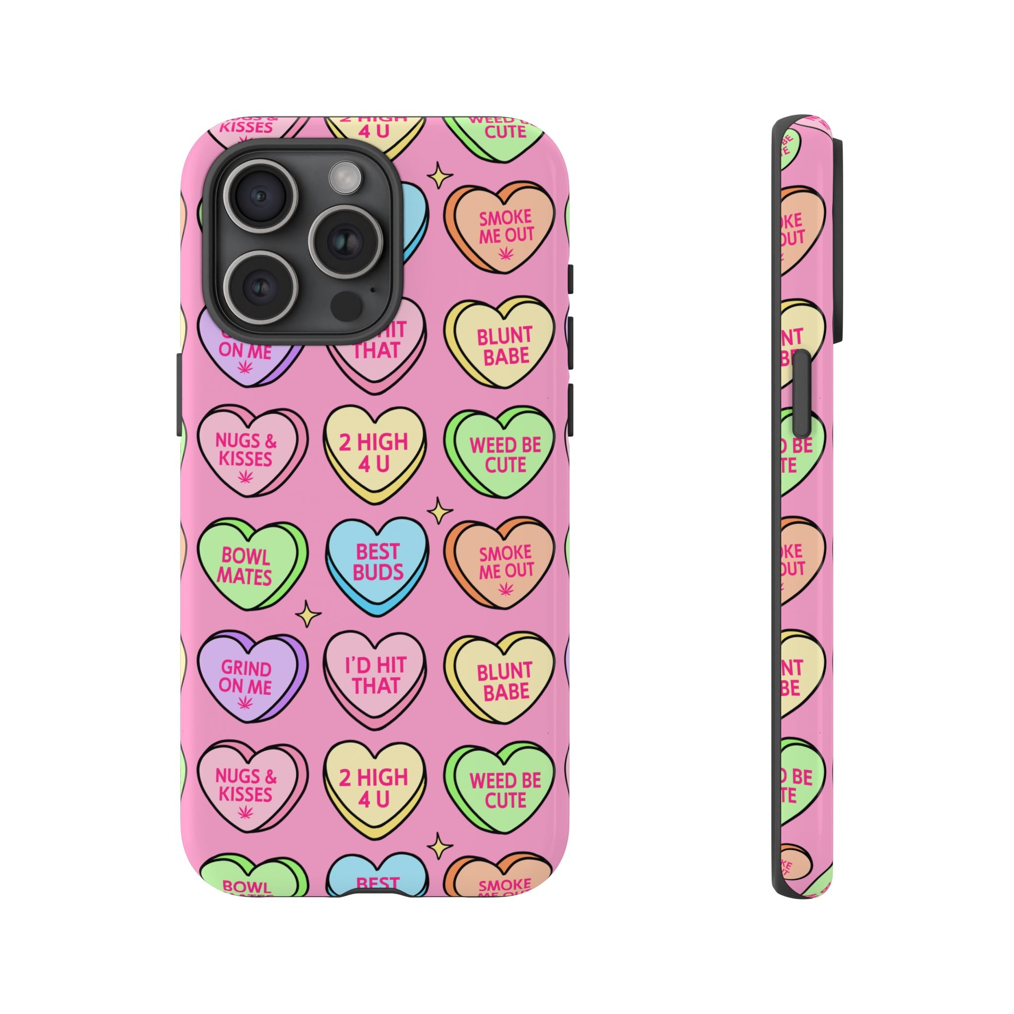 Candy Hearts Phone Case