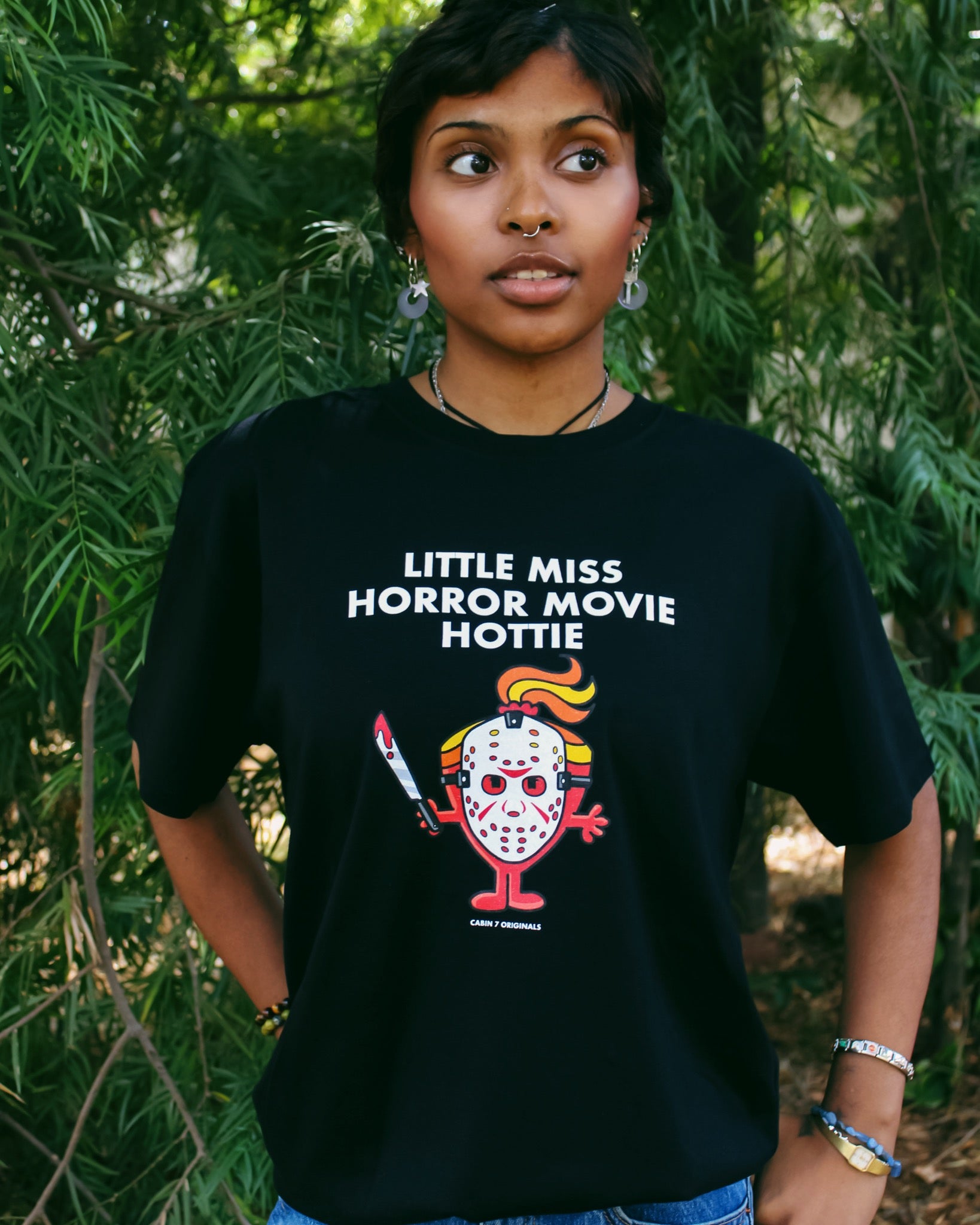 Little Miss Horror Movie Hottie T-Shirt