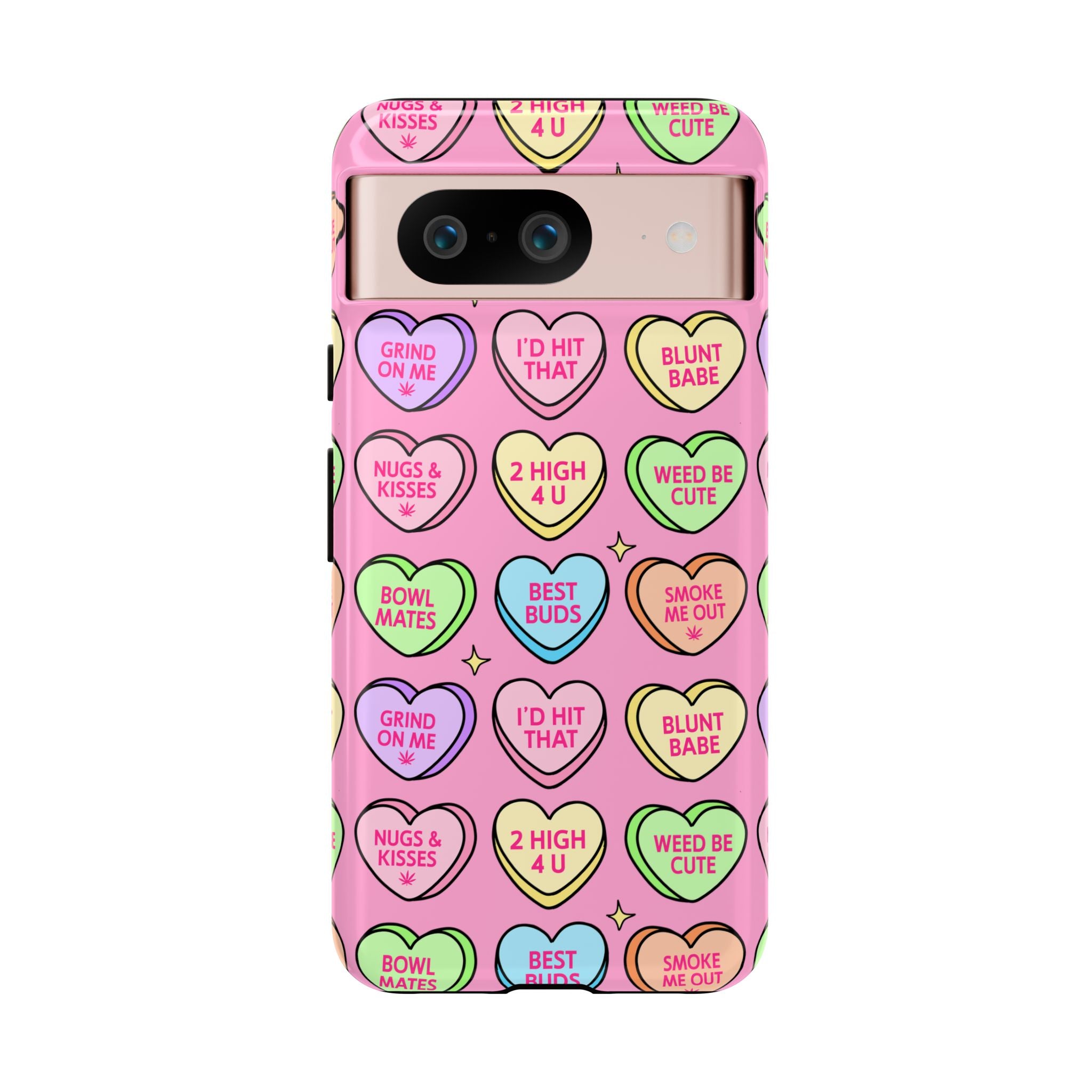 Candy Hearts Phone Case