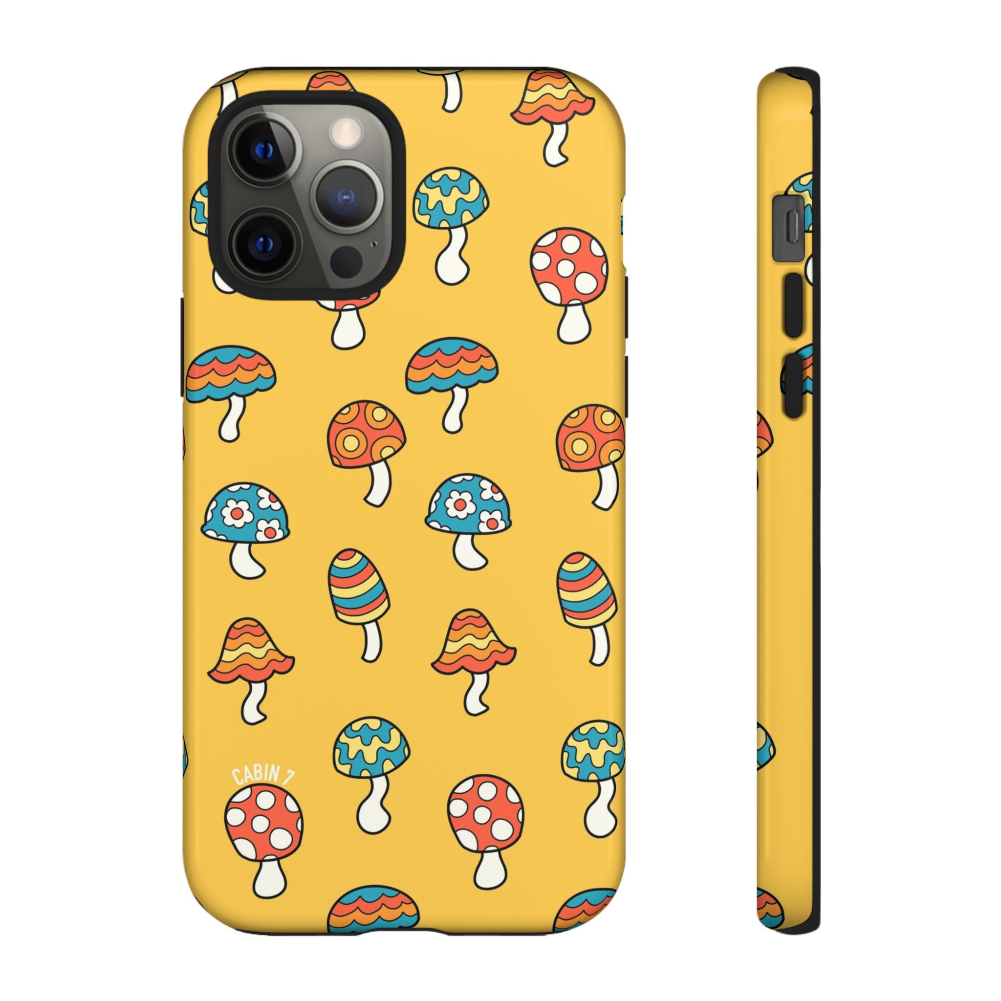 Golden Shrooms Phone Case