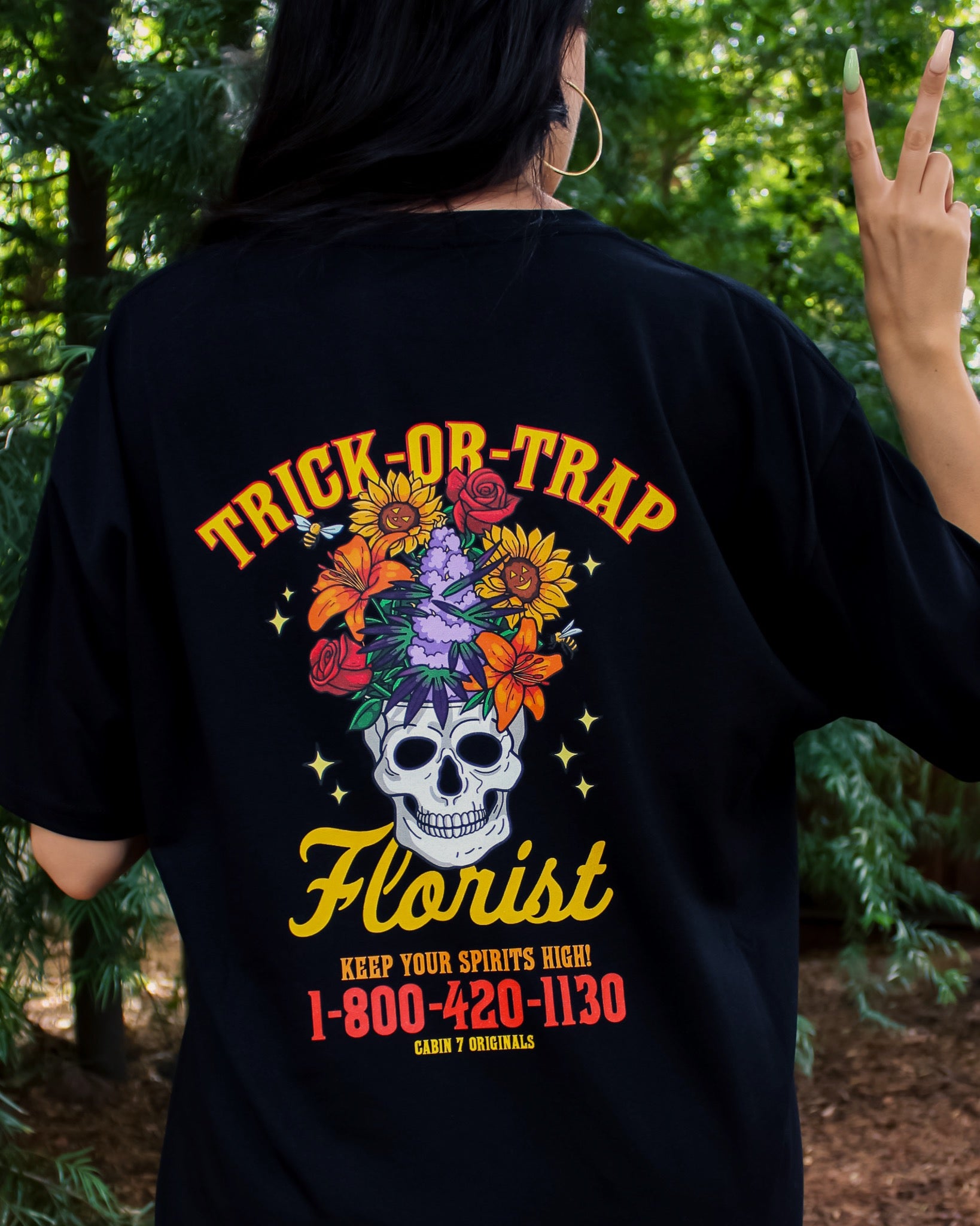 Trick-or-Trap Florist T-Shirt