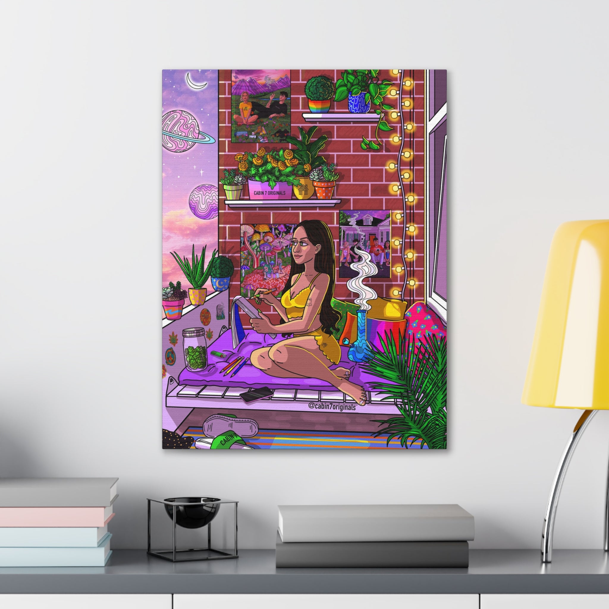 "Happy Place" Canvas Print