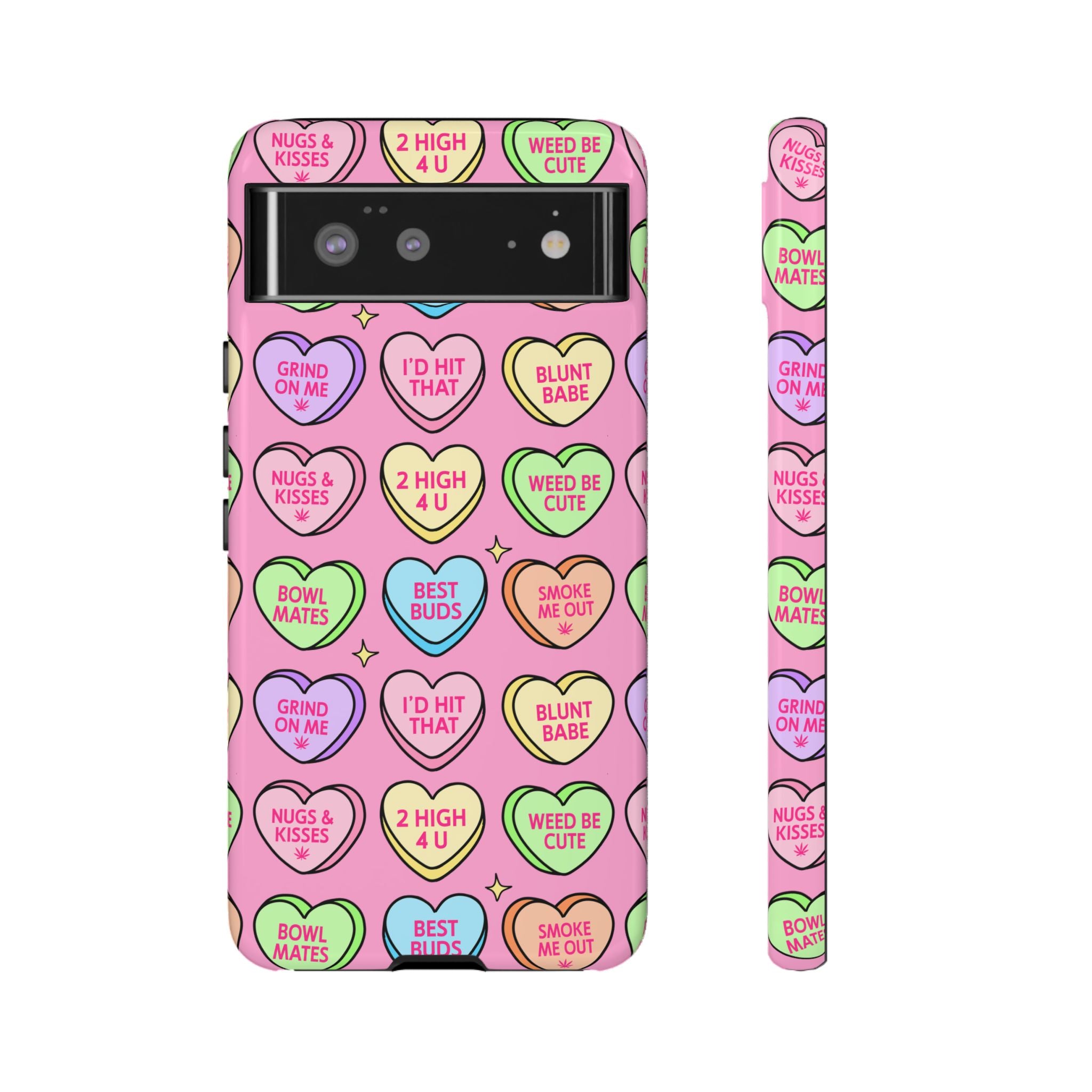 Candy Hearts Phone Case