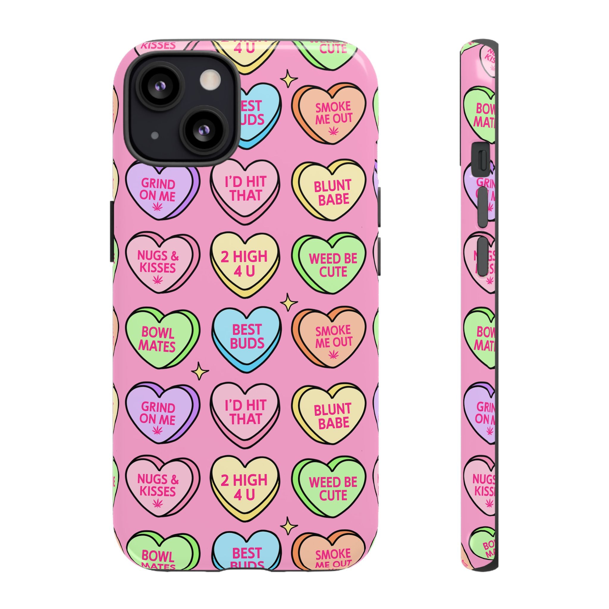 Candy Hearts Phone Case