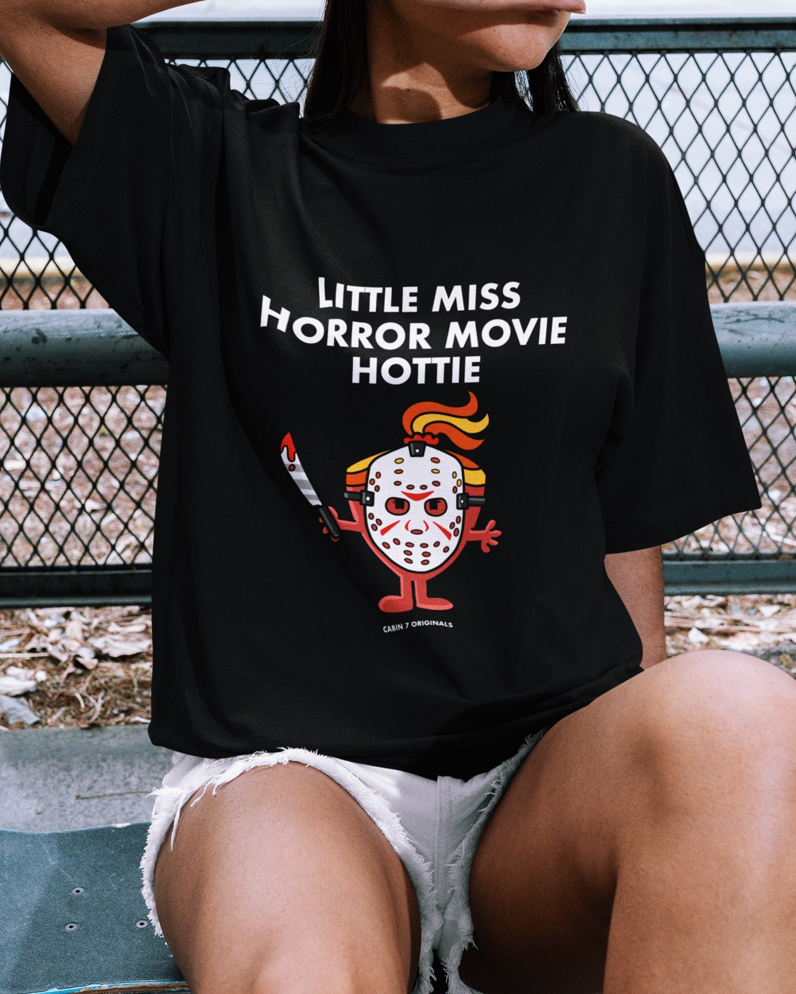 Little Miss Horror Movie Hottie T-Shirt