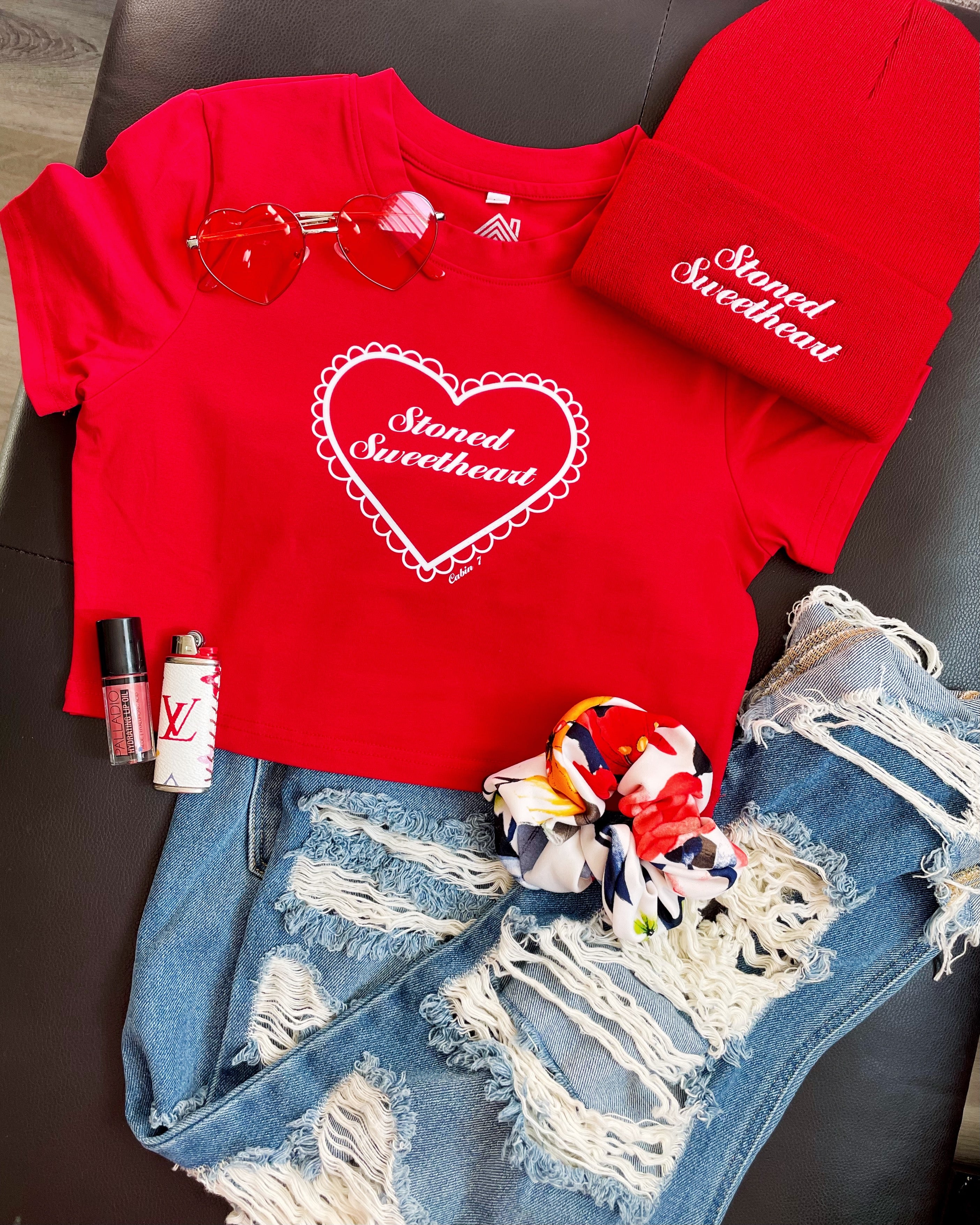 Stoned Sweetheart Baby Tee