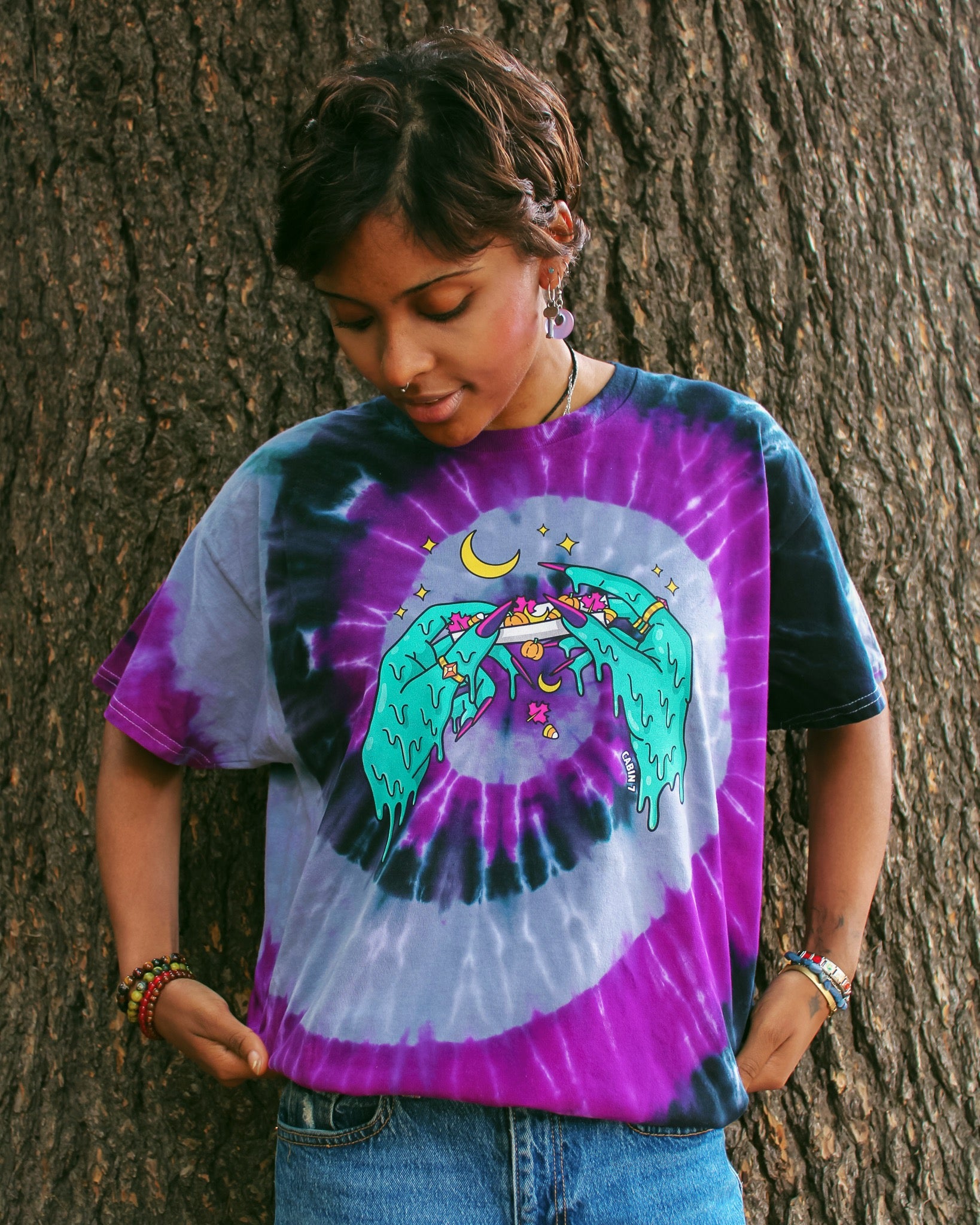 Fall Addict Tie Dye T-Shirt