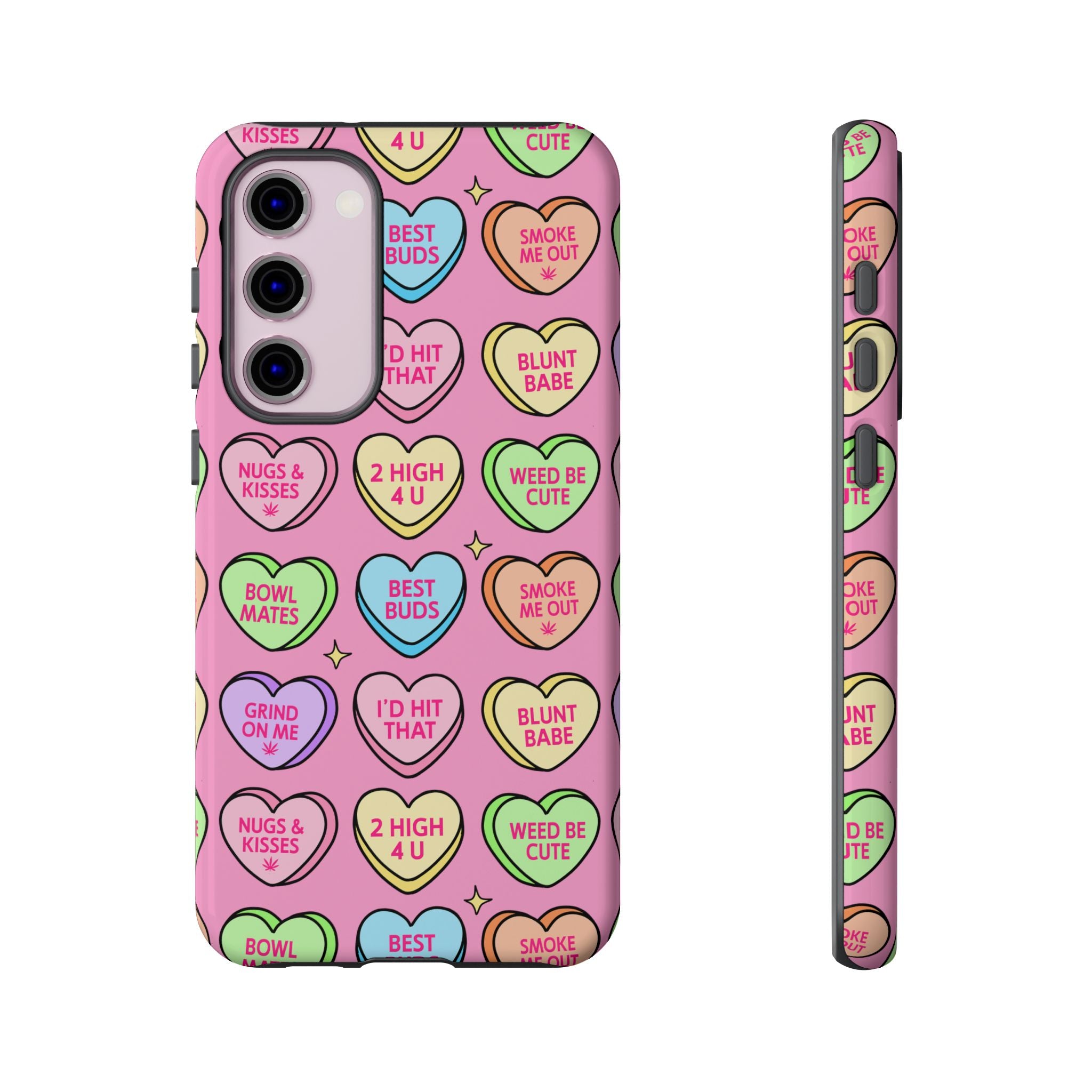 Candy Hearts Phone Case