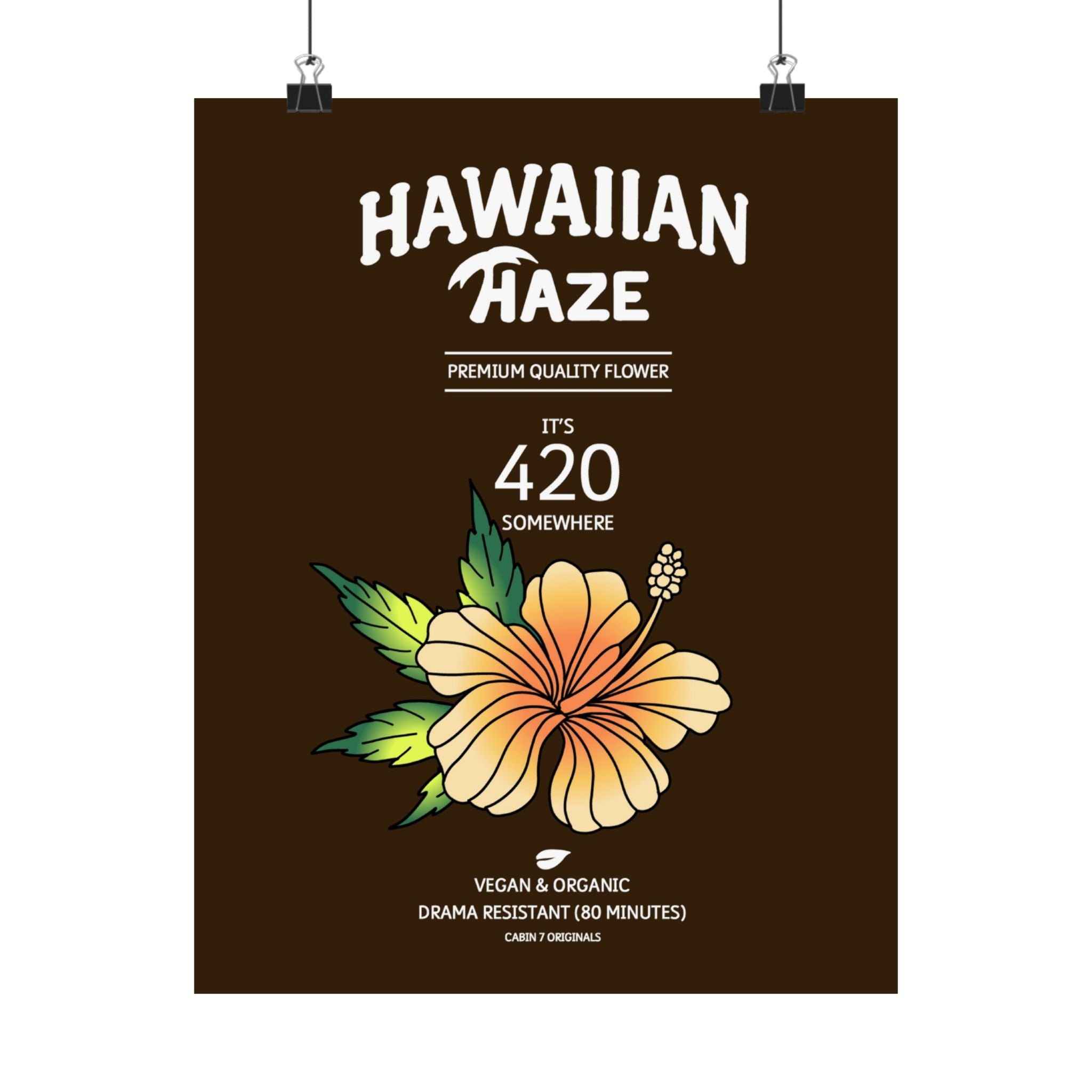 "Hawaiian Haze" Poster Print