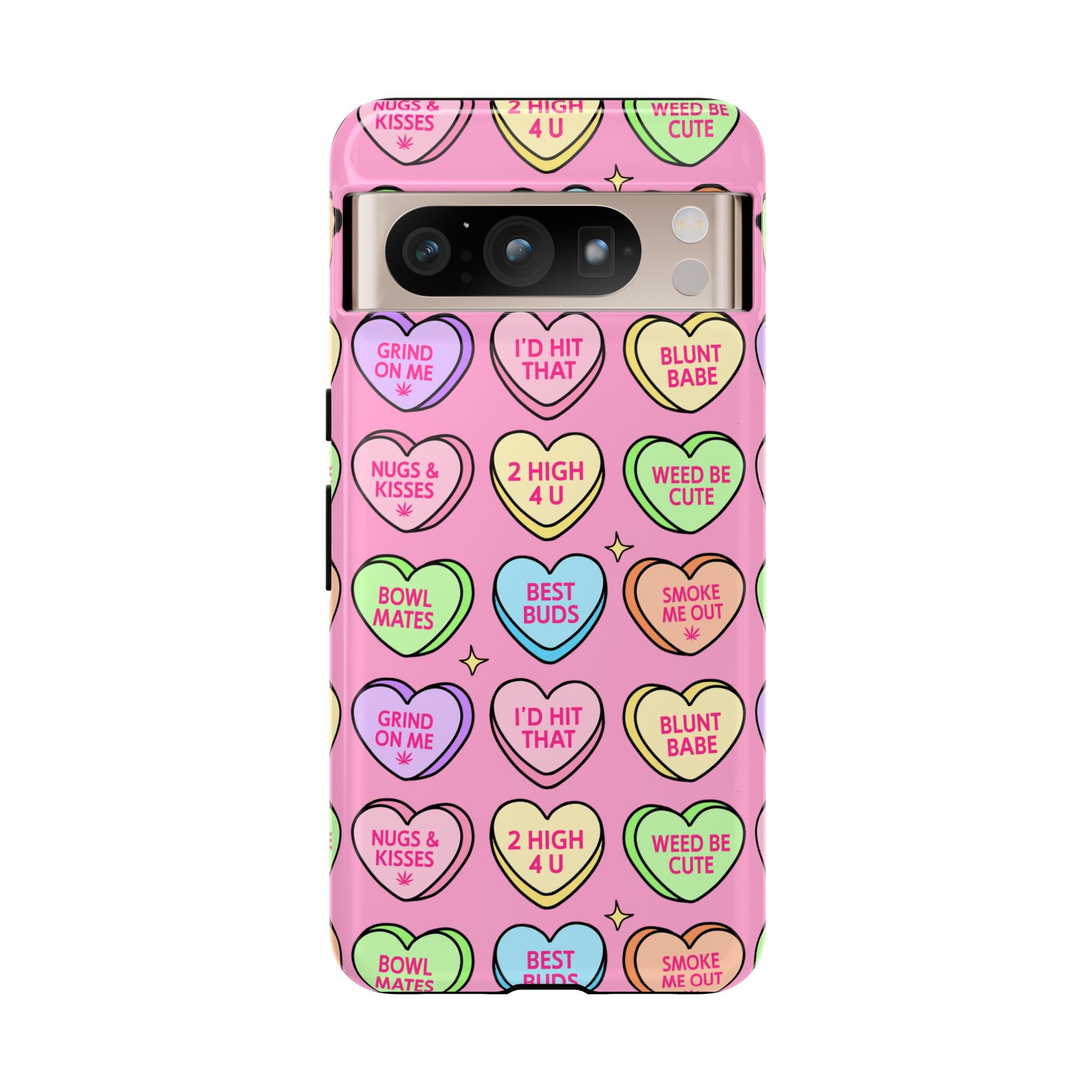 Candy Hearts Phone Case