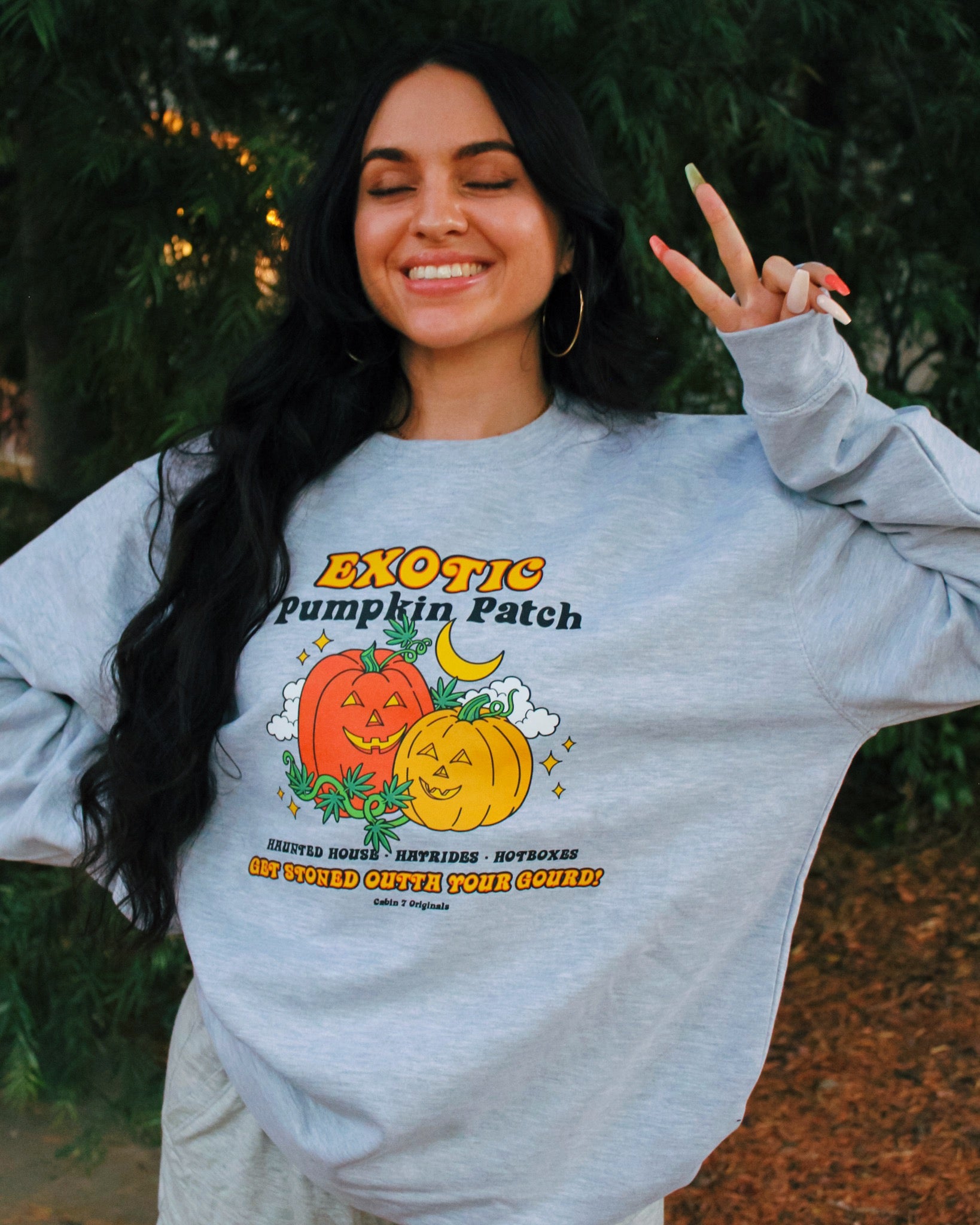 Exotic Pumpkin Patch Sweatshirt